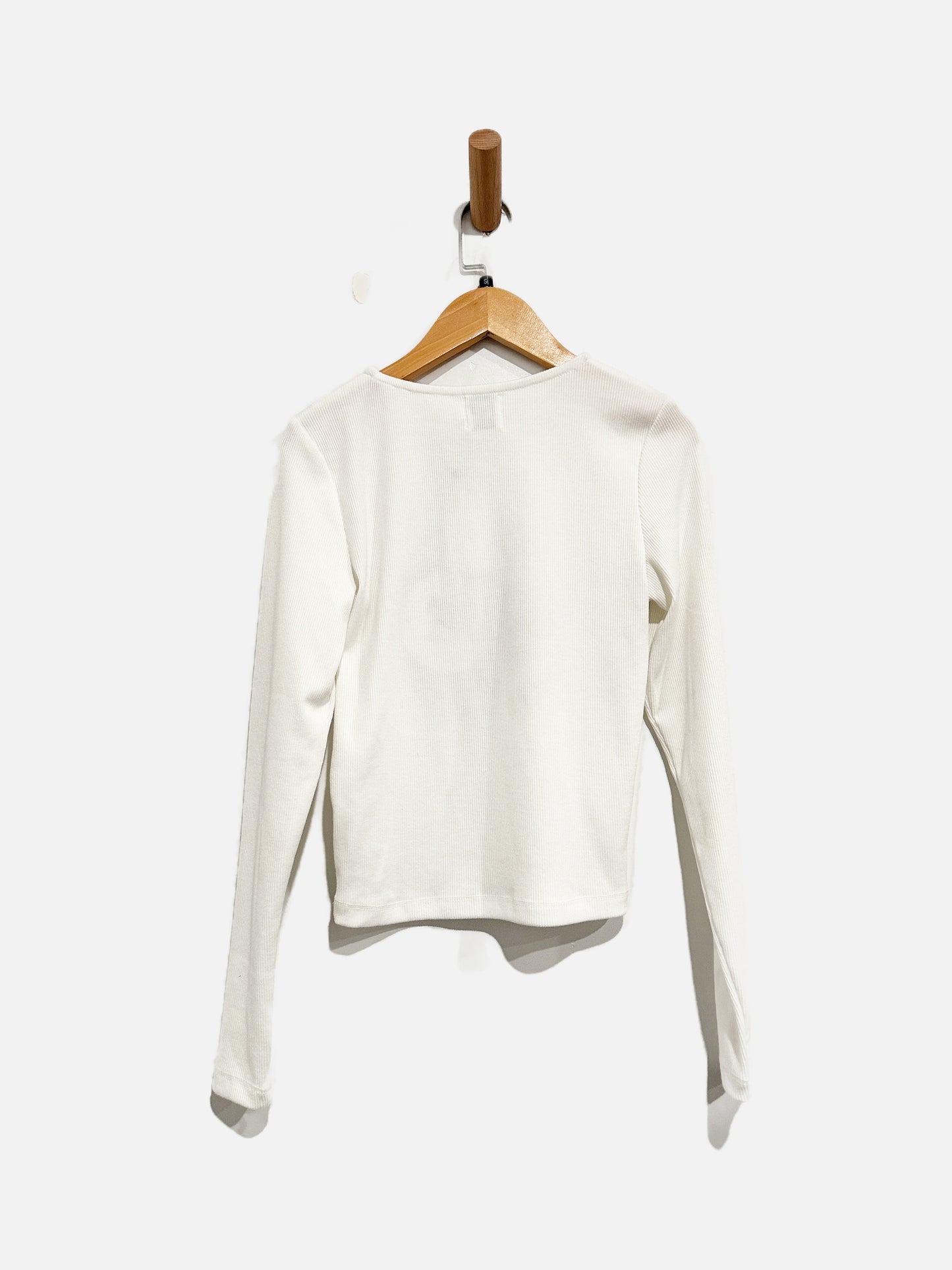 Princess Polly White Motorcycle Beatrix Long Sleeve - 4