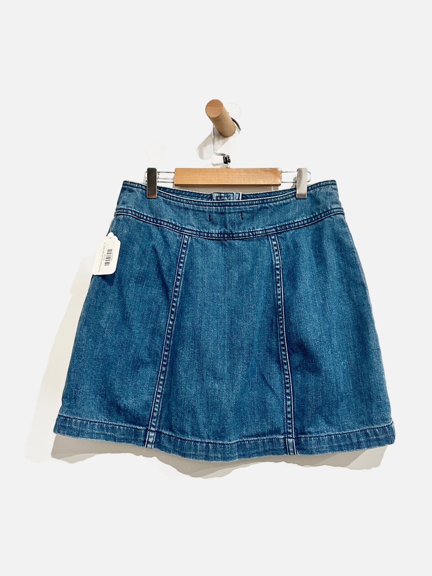 Free People Denim Mini Skirt - 2