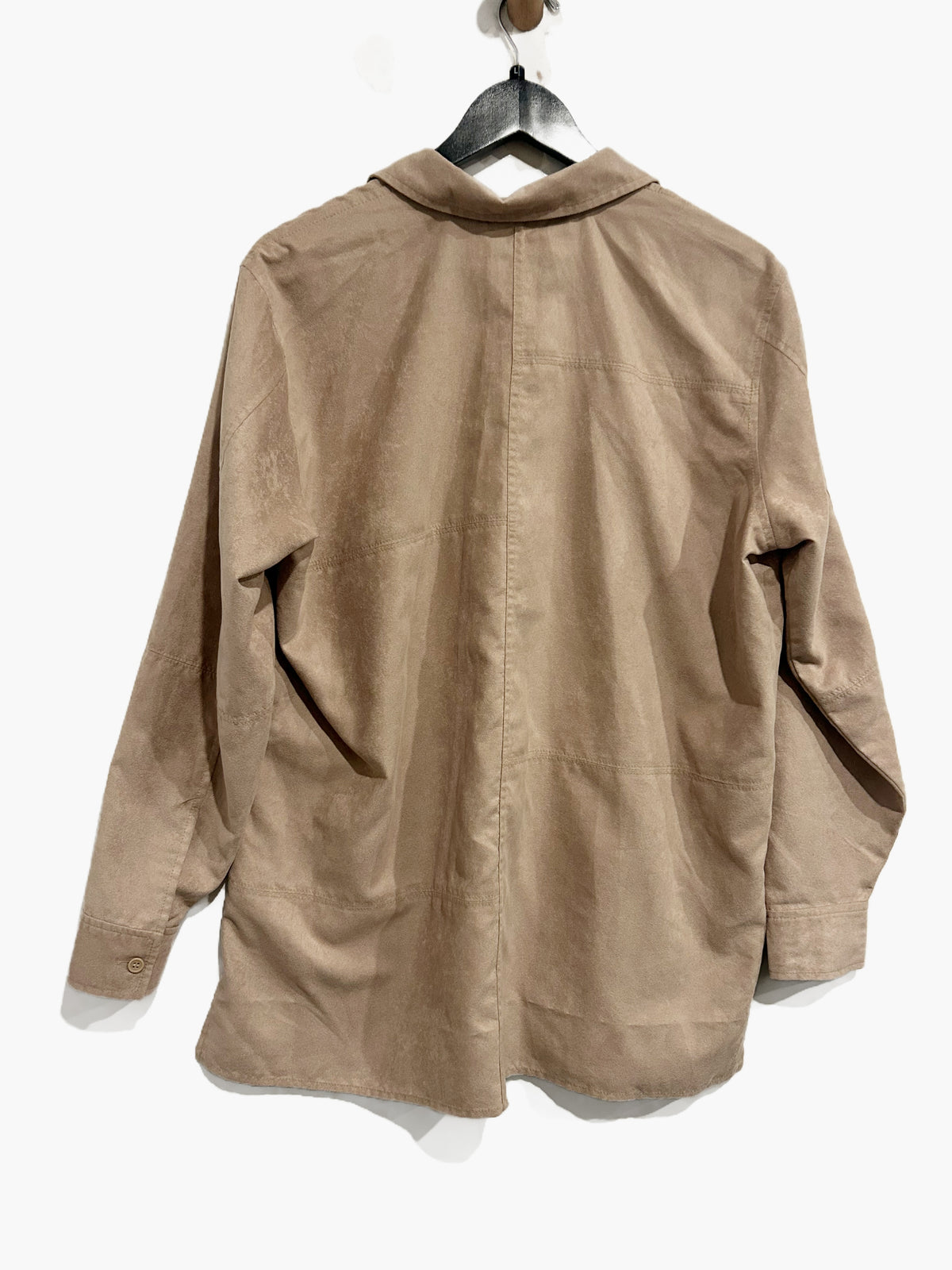 Liz Claiborne Tan Shacket - Large