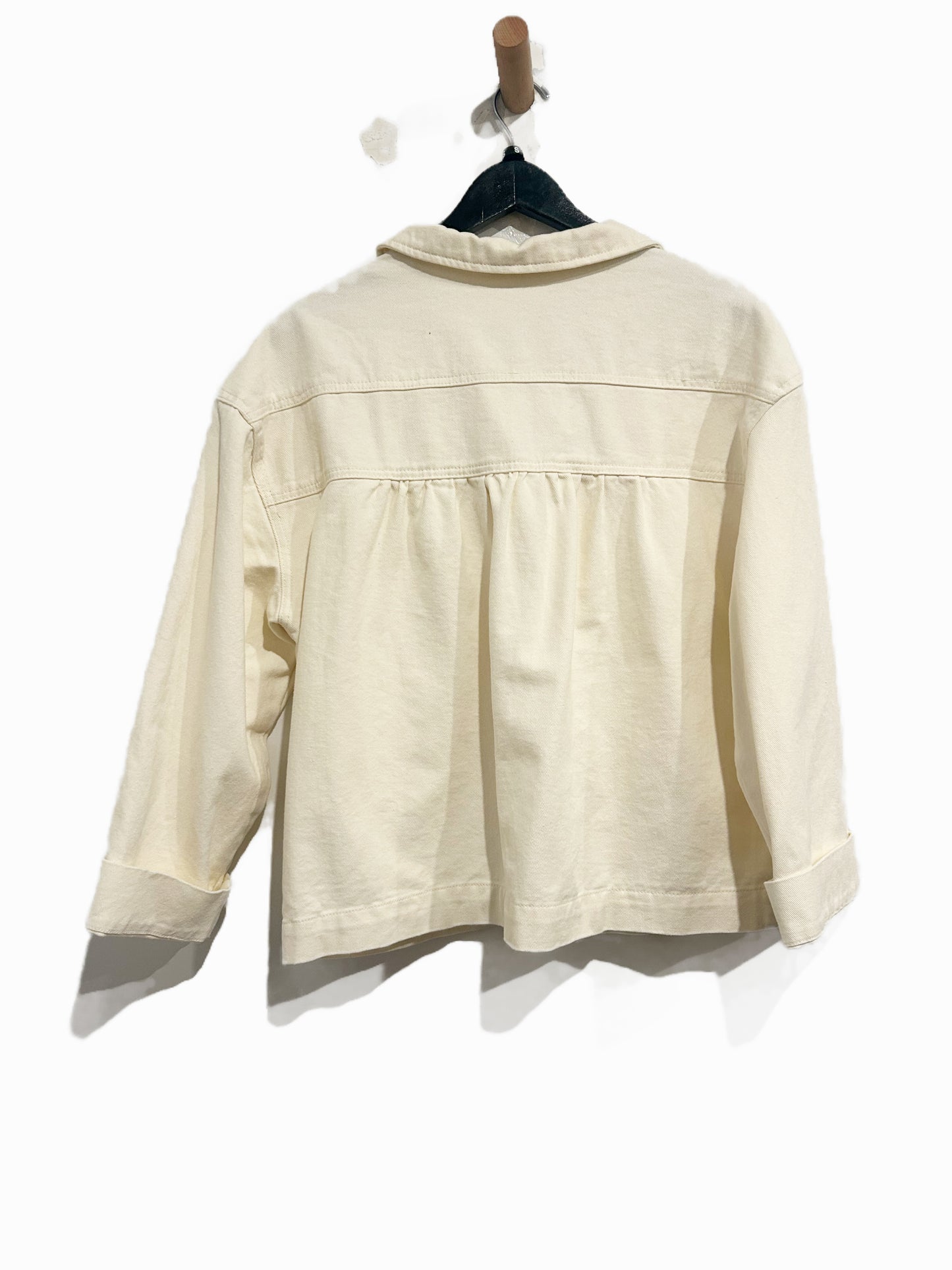 Heartloom Cream Denim Jacket - Small