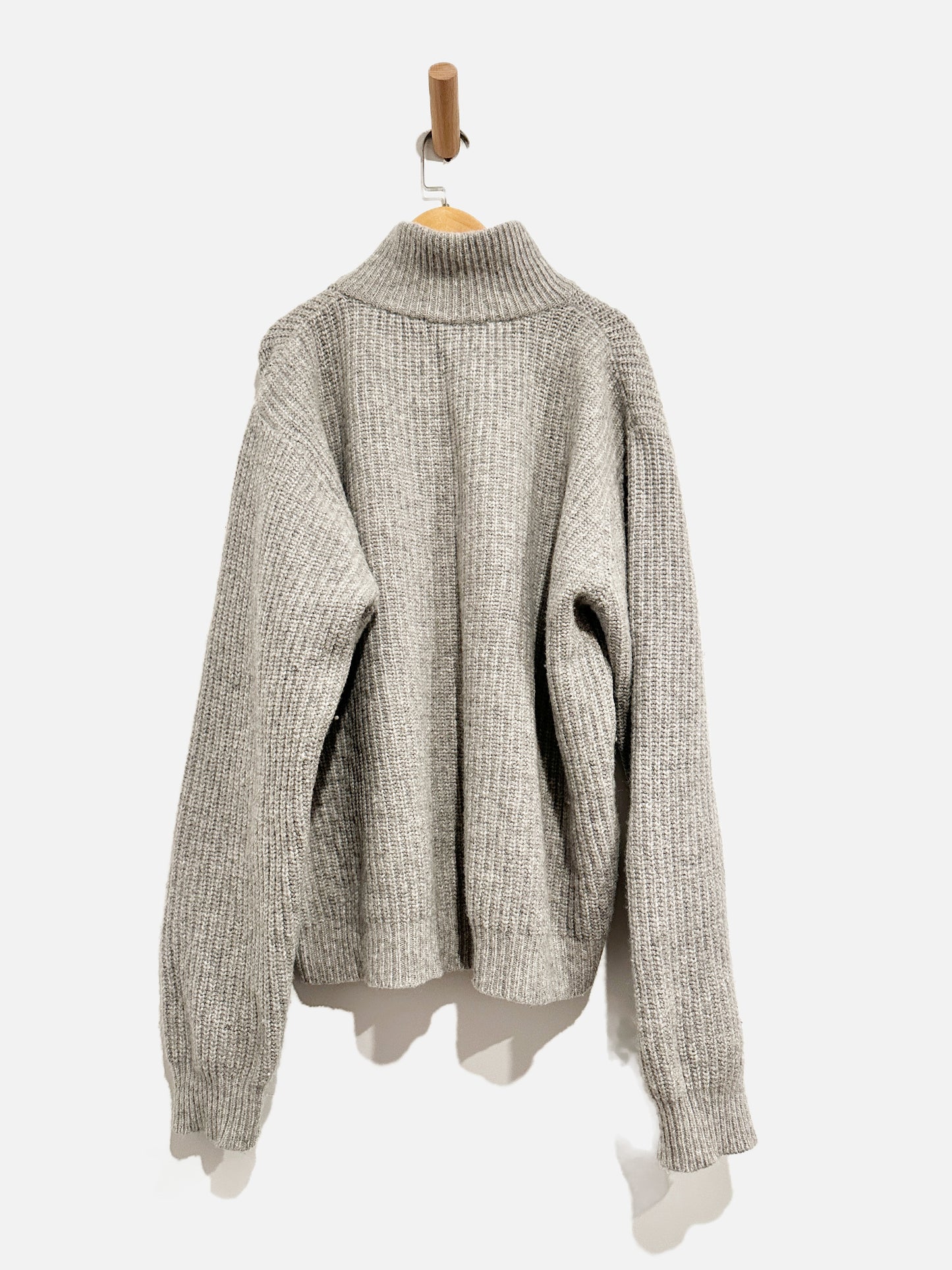 Brandy Melville Gray Cableknit Pullover
