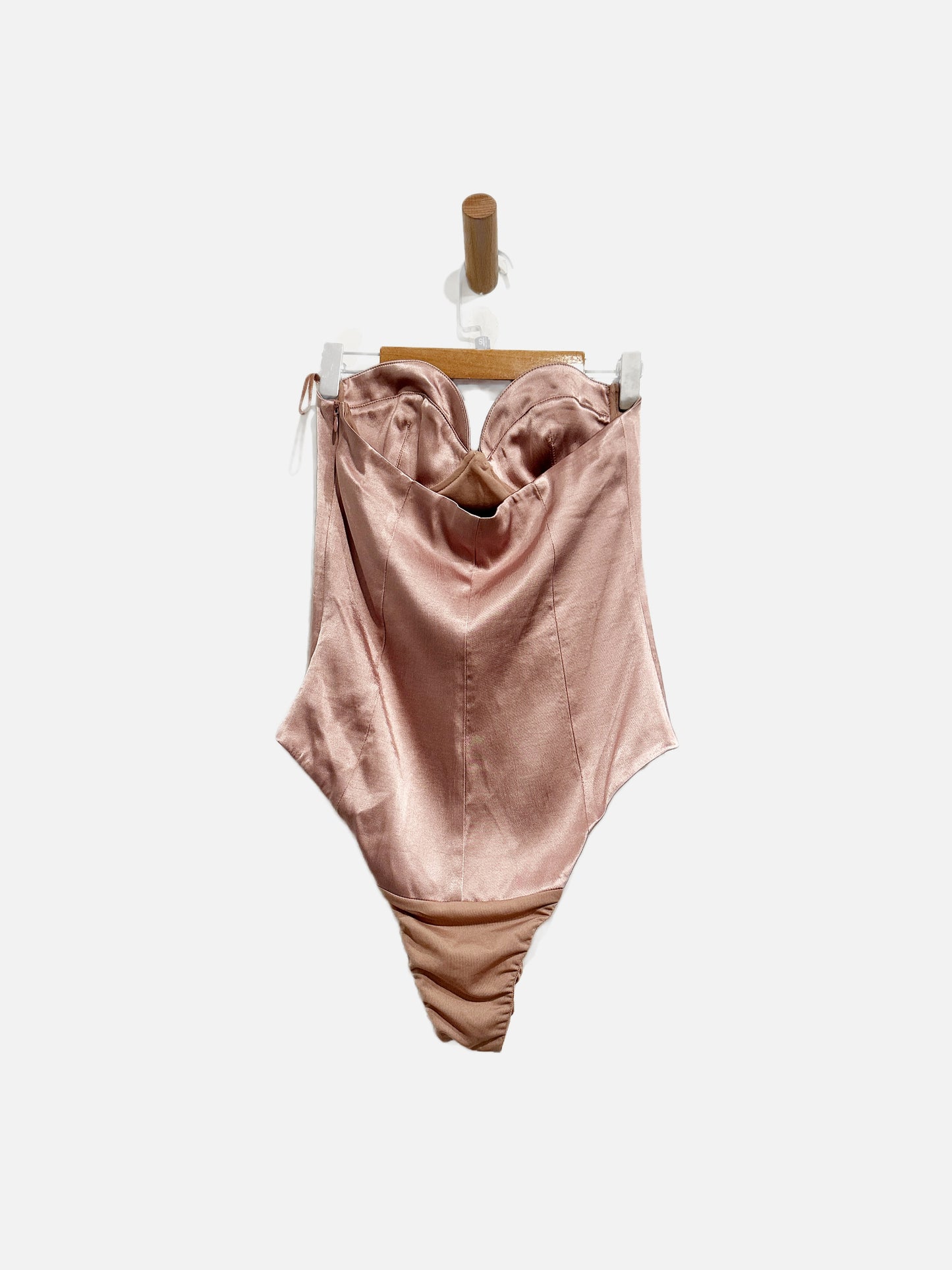 Zara Mauve Bustier Bodysuit - Small