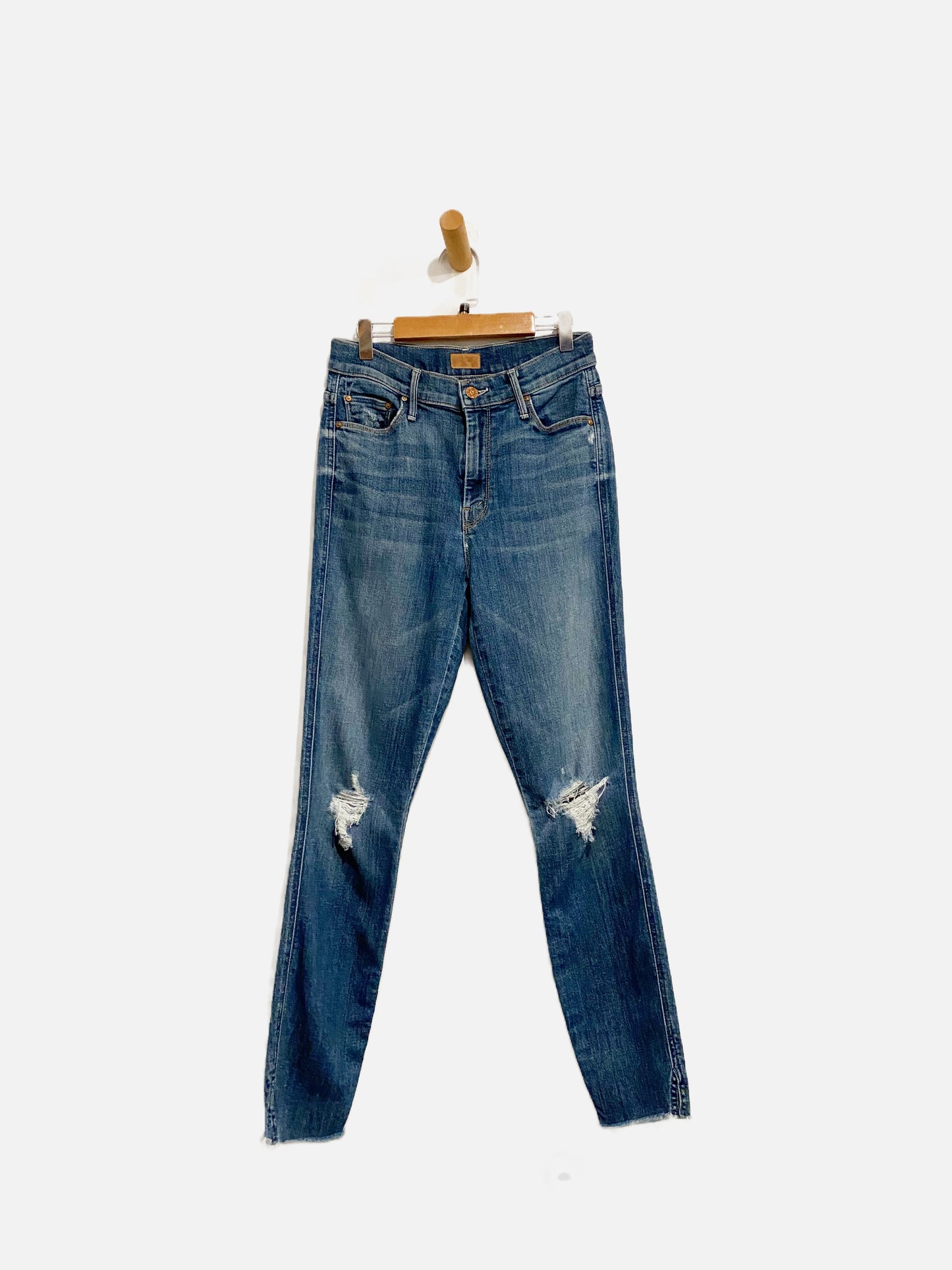 Mother The Vamp Fray Jeans - 27