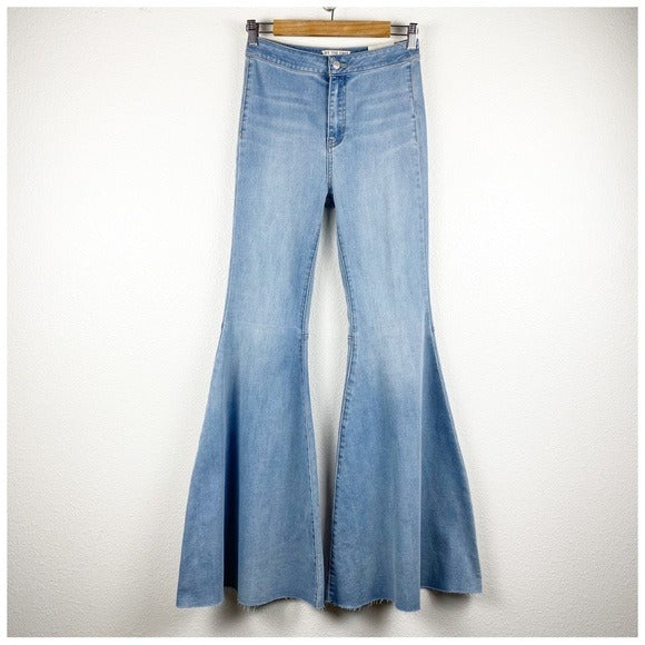 Free People Just Float on Jeans in Bermondsey Blue