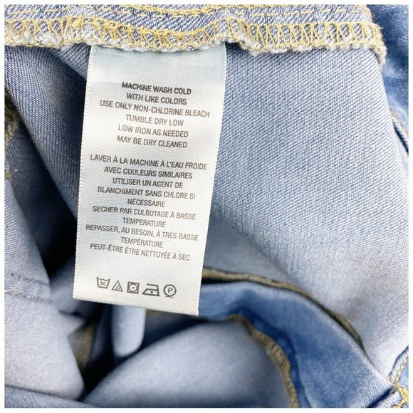 Free People Just Float on Jeans in Bermondsey Blue