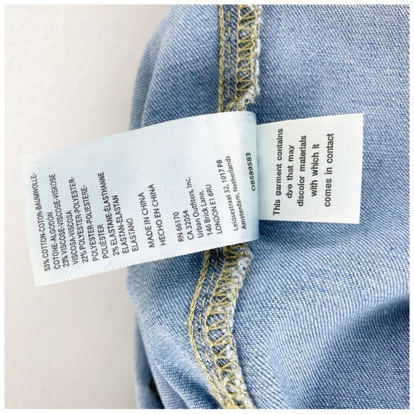 Free People Just Float on Jeans in Bermondsey Blue