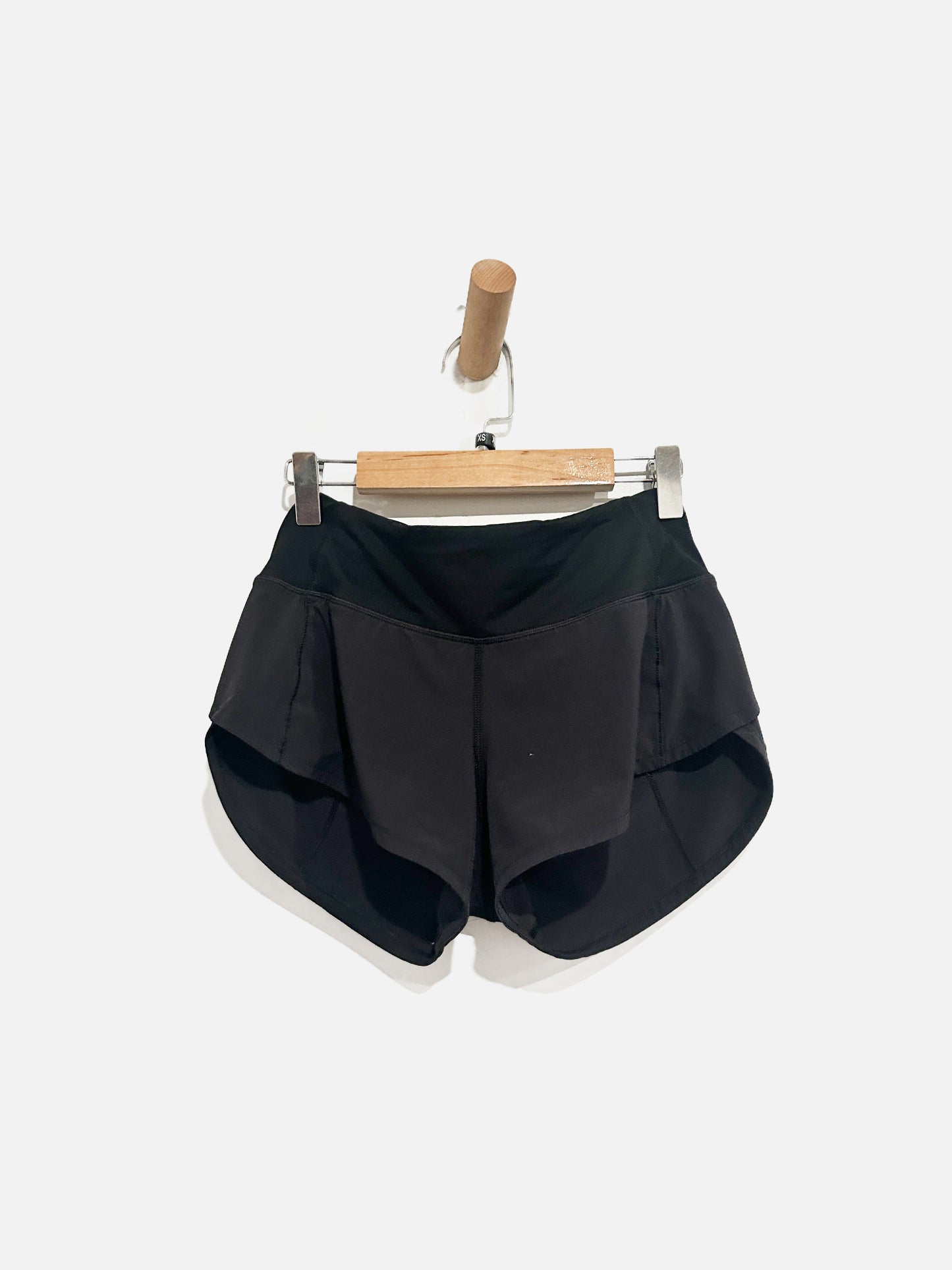 Lululemon Black Speed Up Shorts - 0