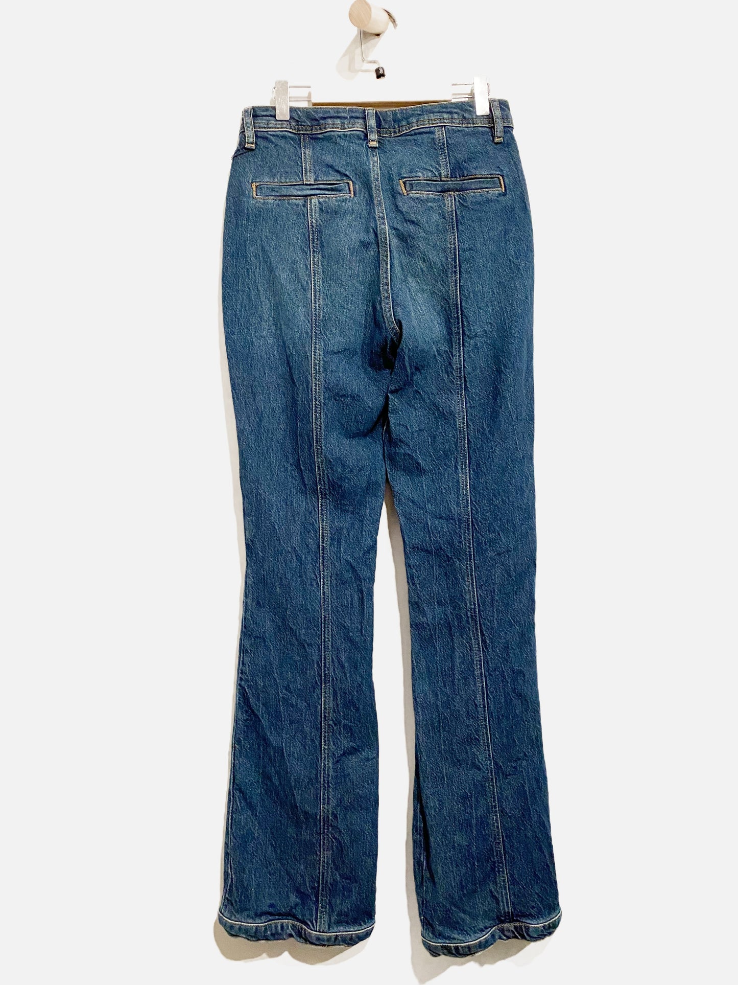 Free People Curvy Mona Split Hem Jeans - 26