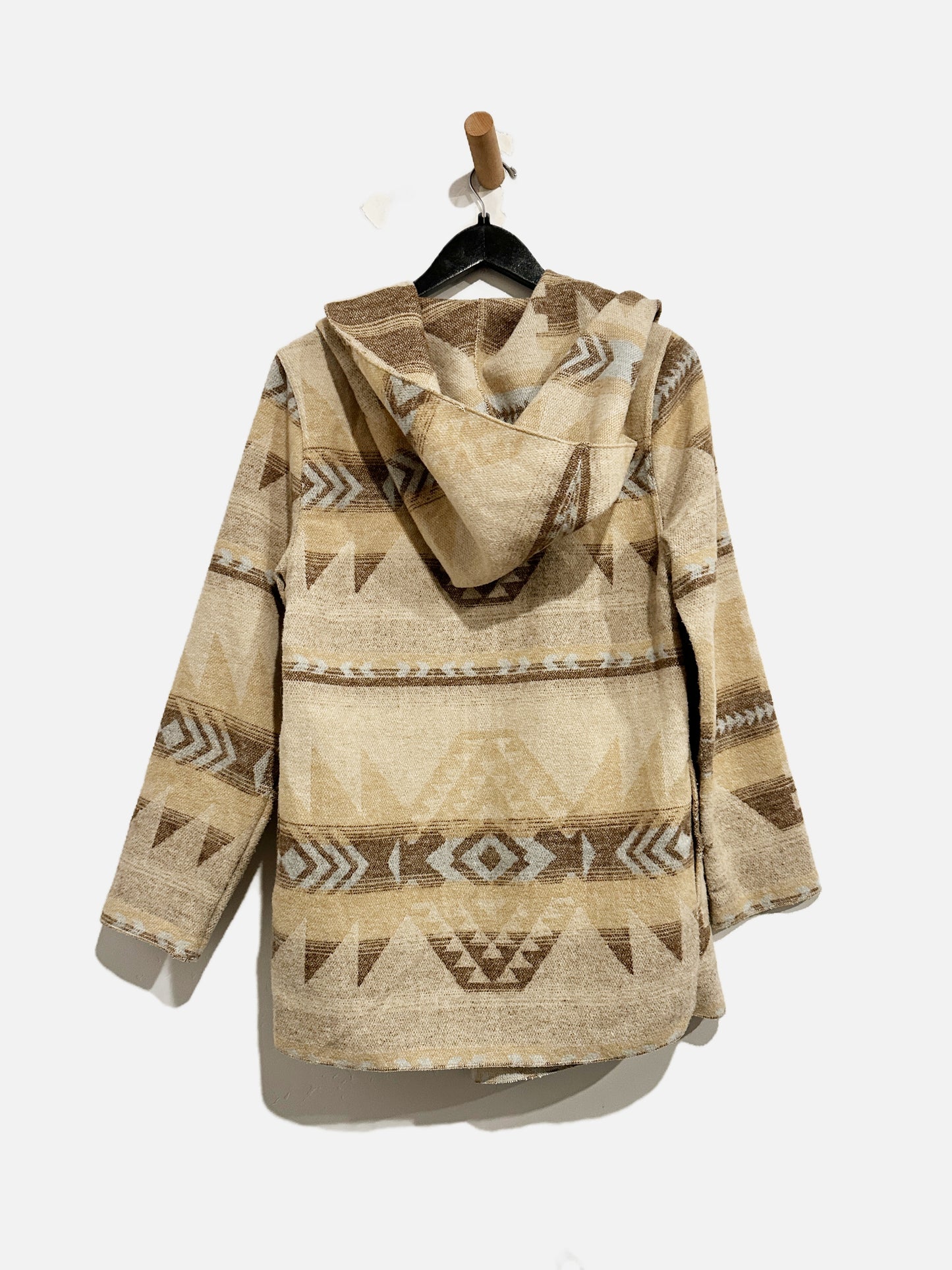 Dylan Tan Aztec Print Jacket - Small