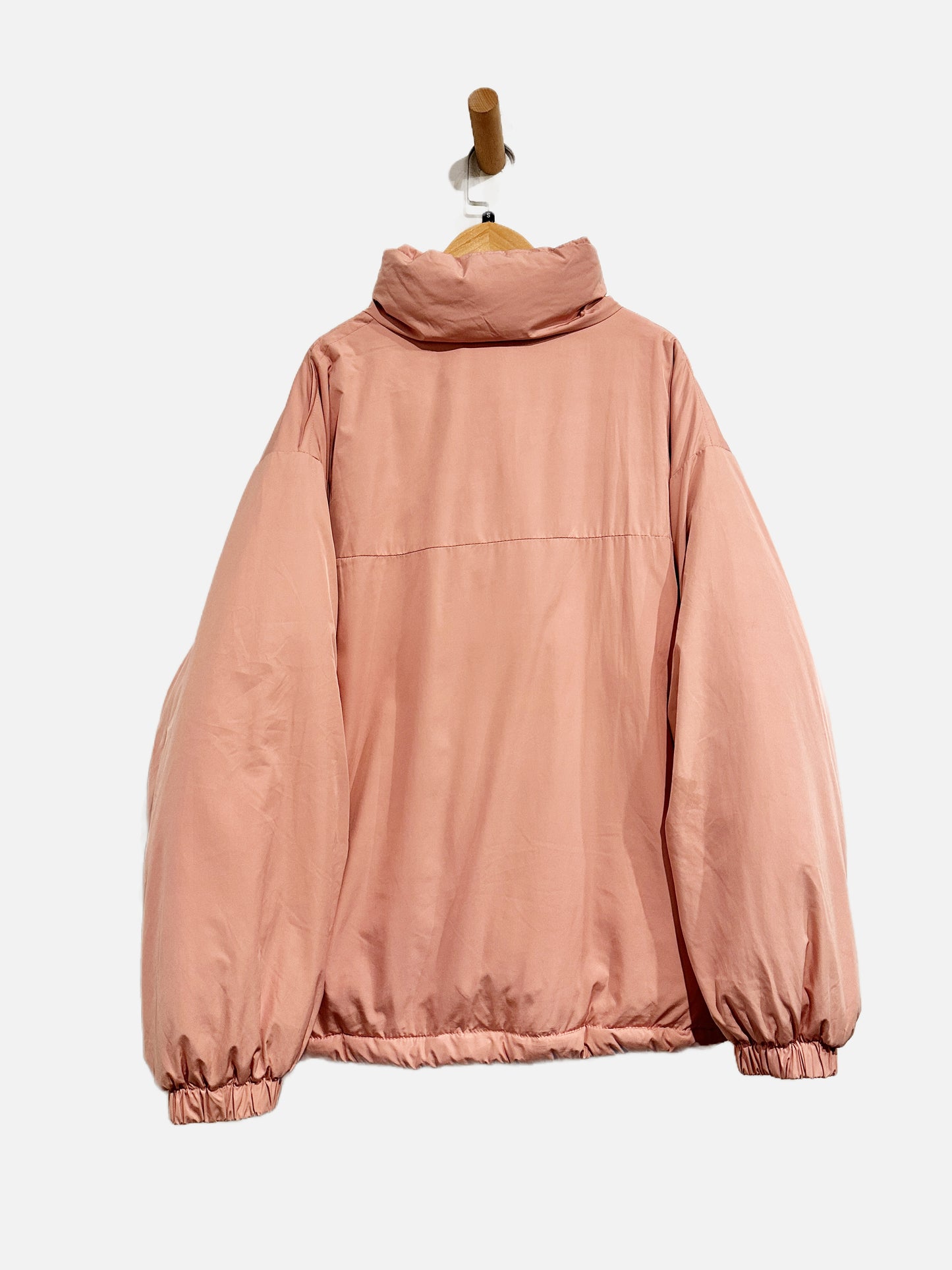 Free People Duvet Bomber Jacket in Pink - Small