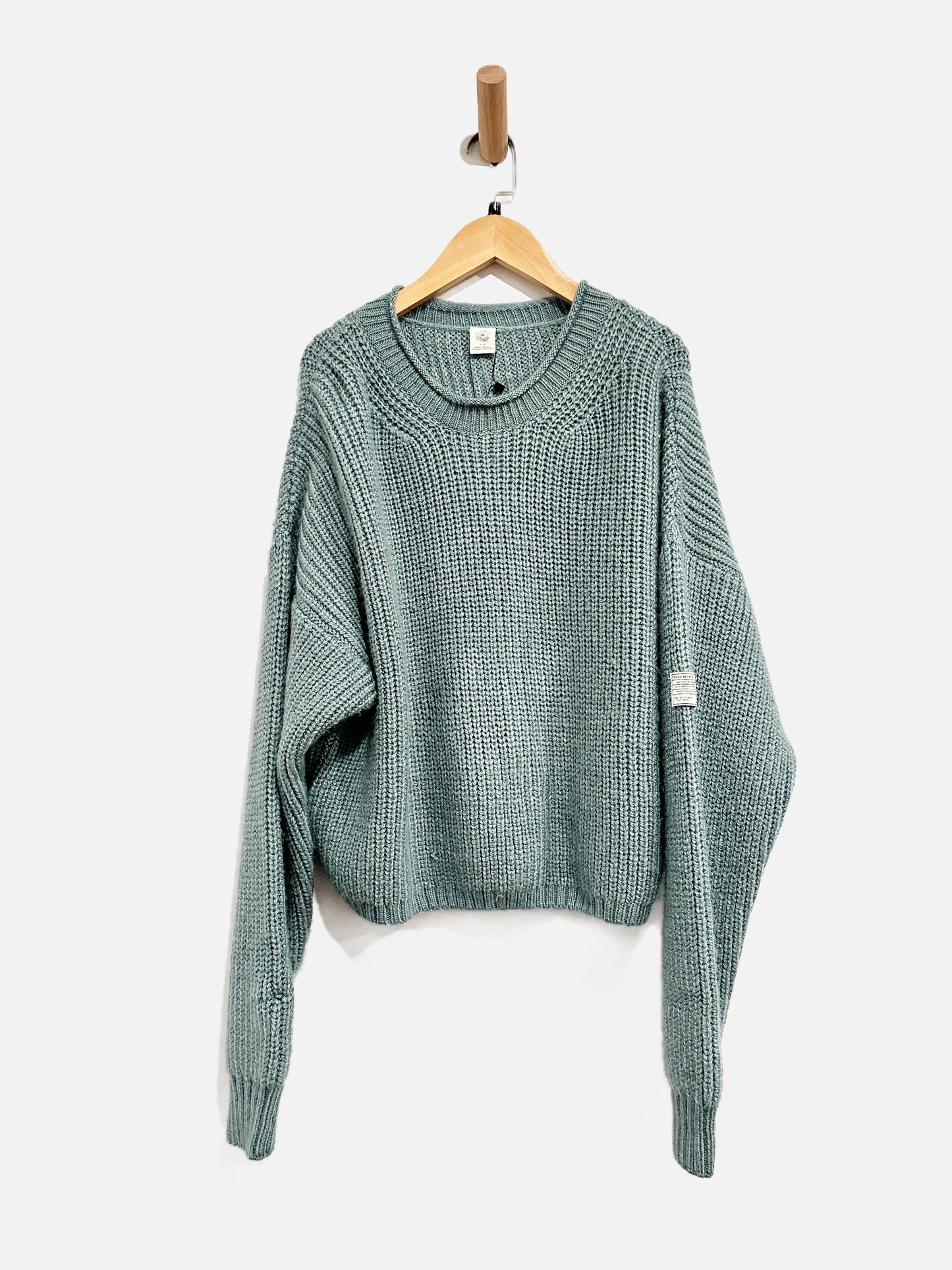 Urban Outfitters Blue Cable Knit Sweater  - Large