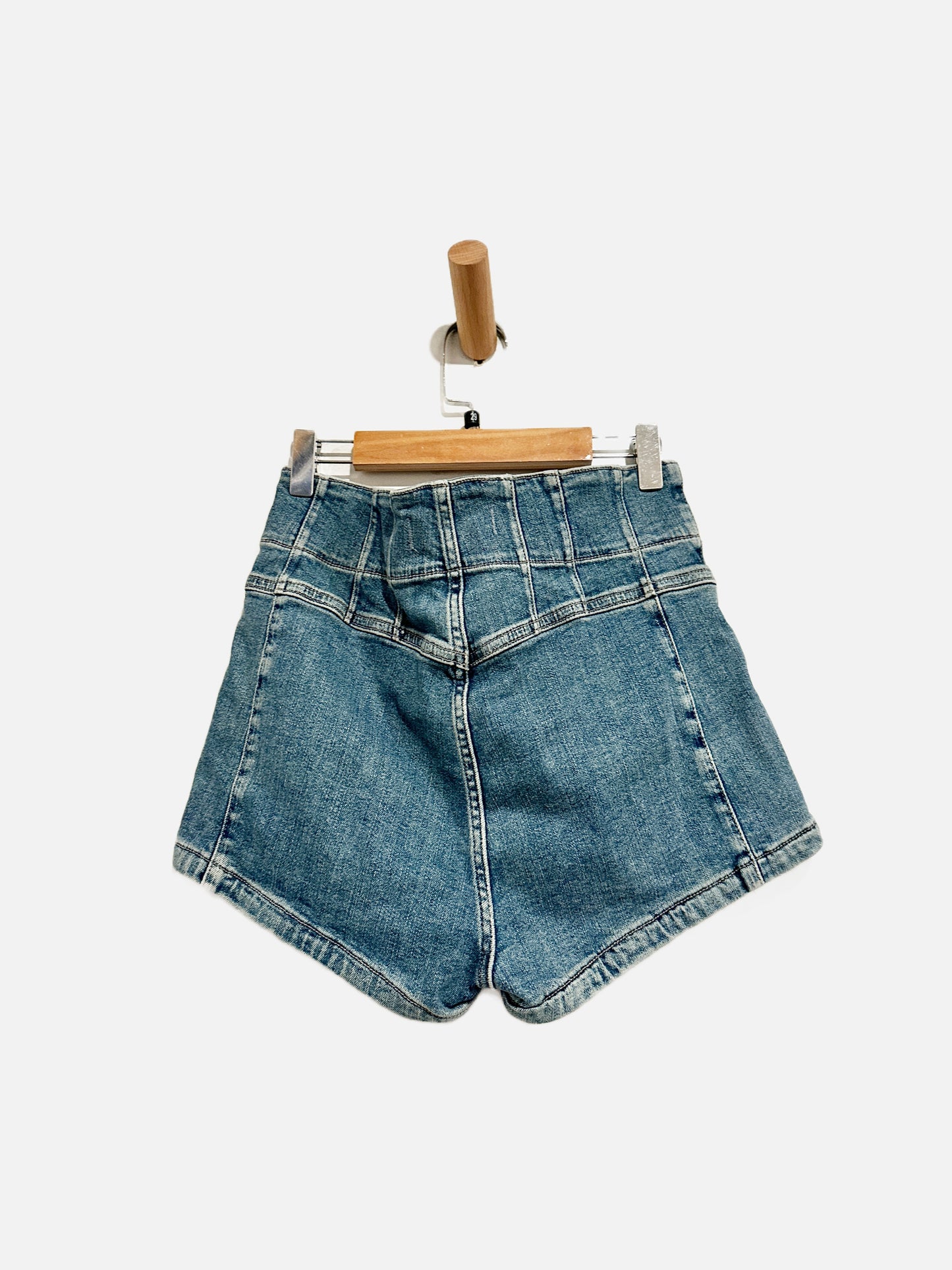 Free People Blue Micro Shorts - 29