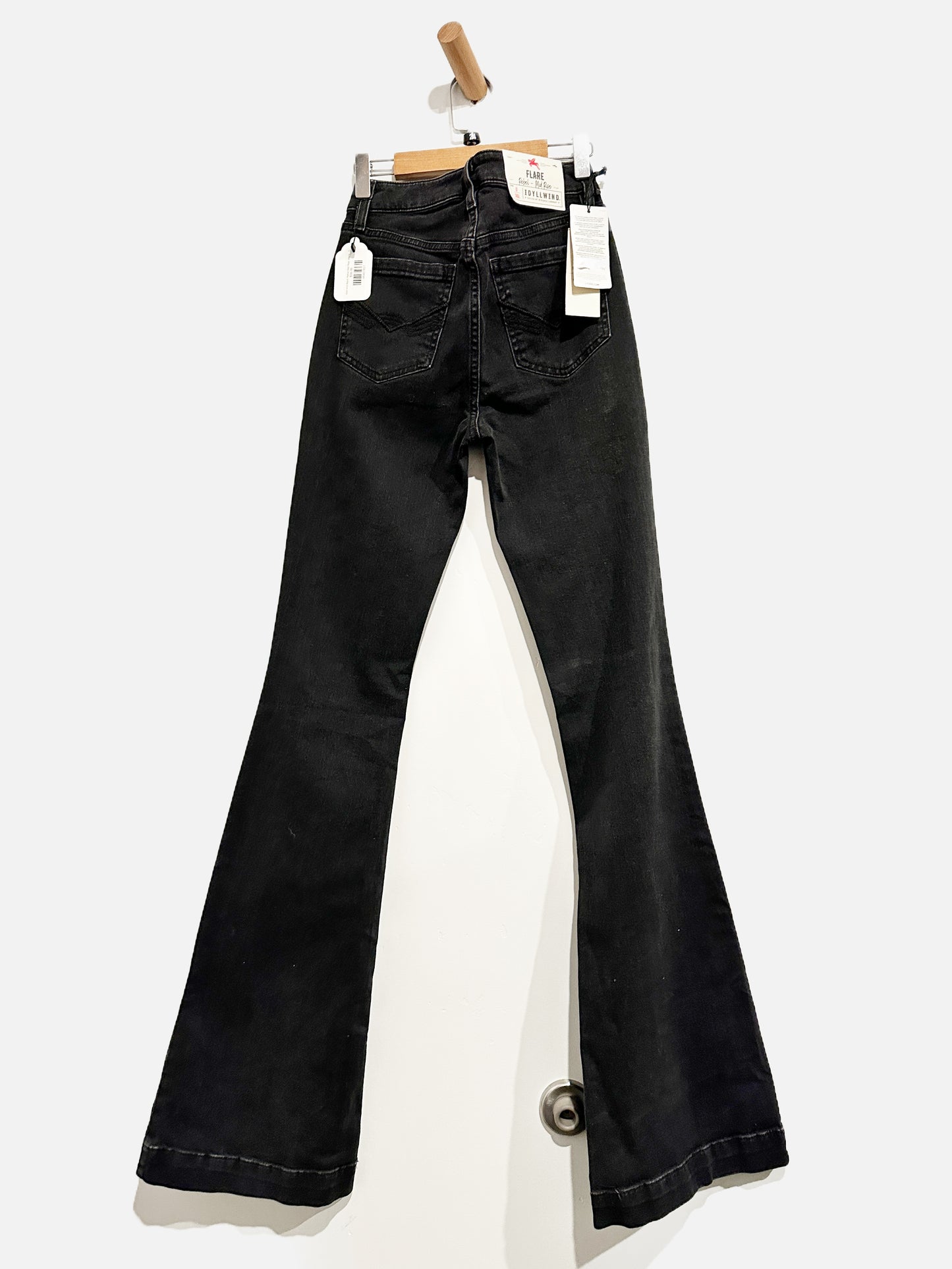 Idyllwind Black Rebel Mid Rise Jeans - 0