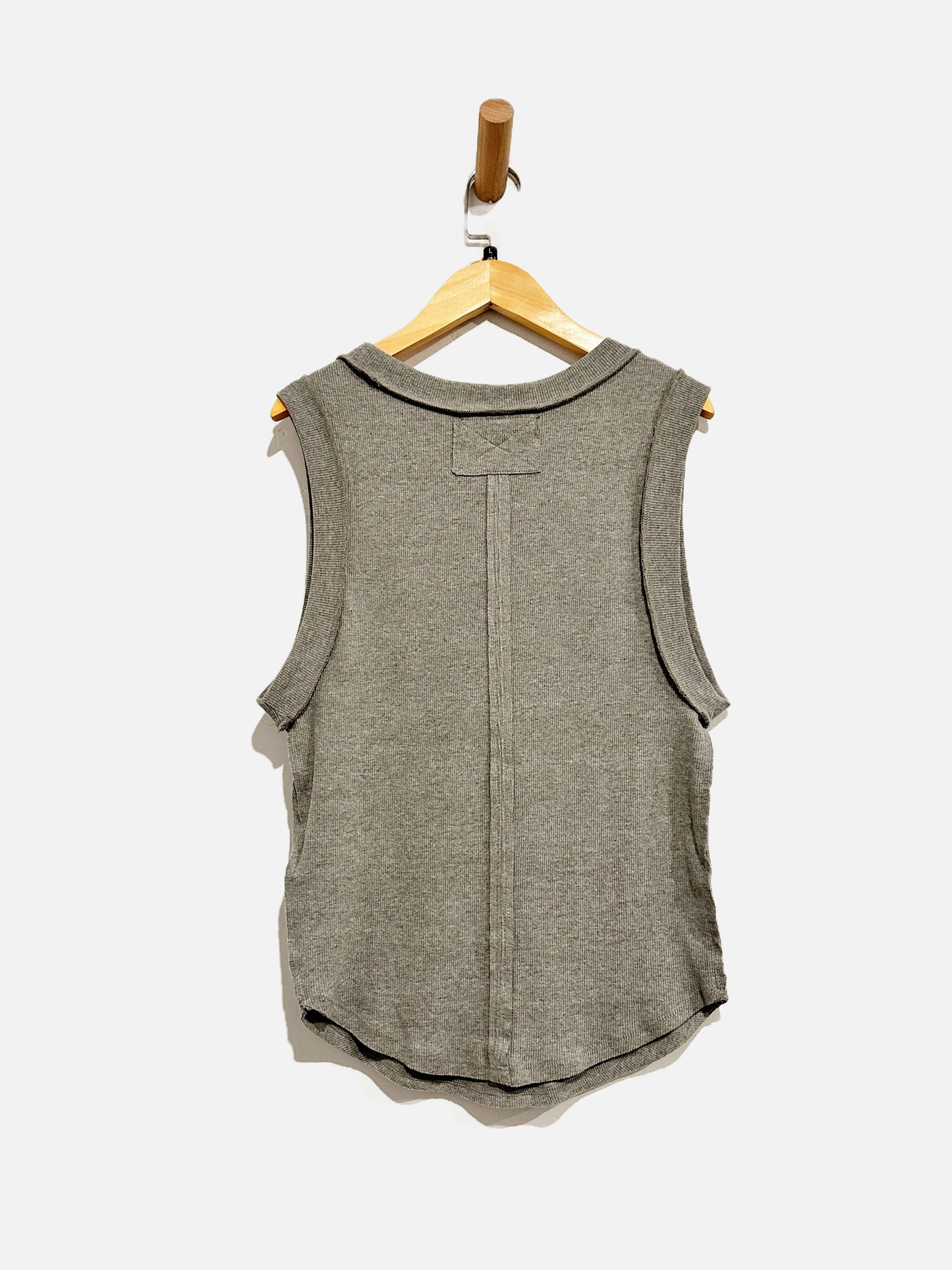 Free People Gray Kate Tee - Large