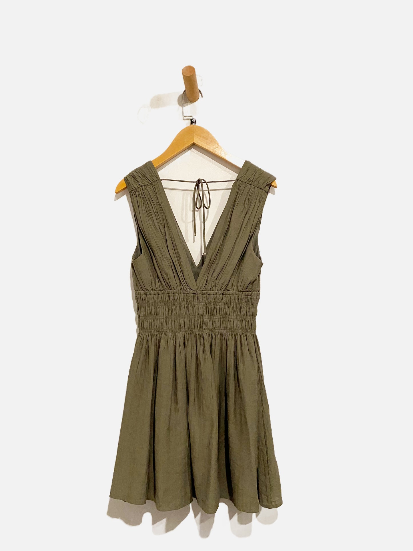 Abercrombie & Fitch Green Mini Dress - XSp