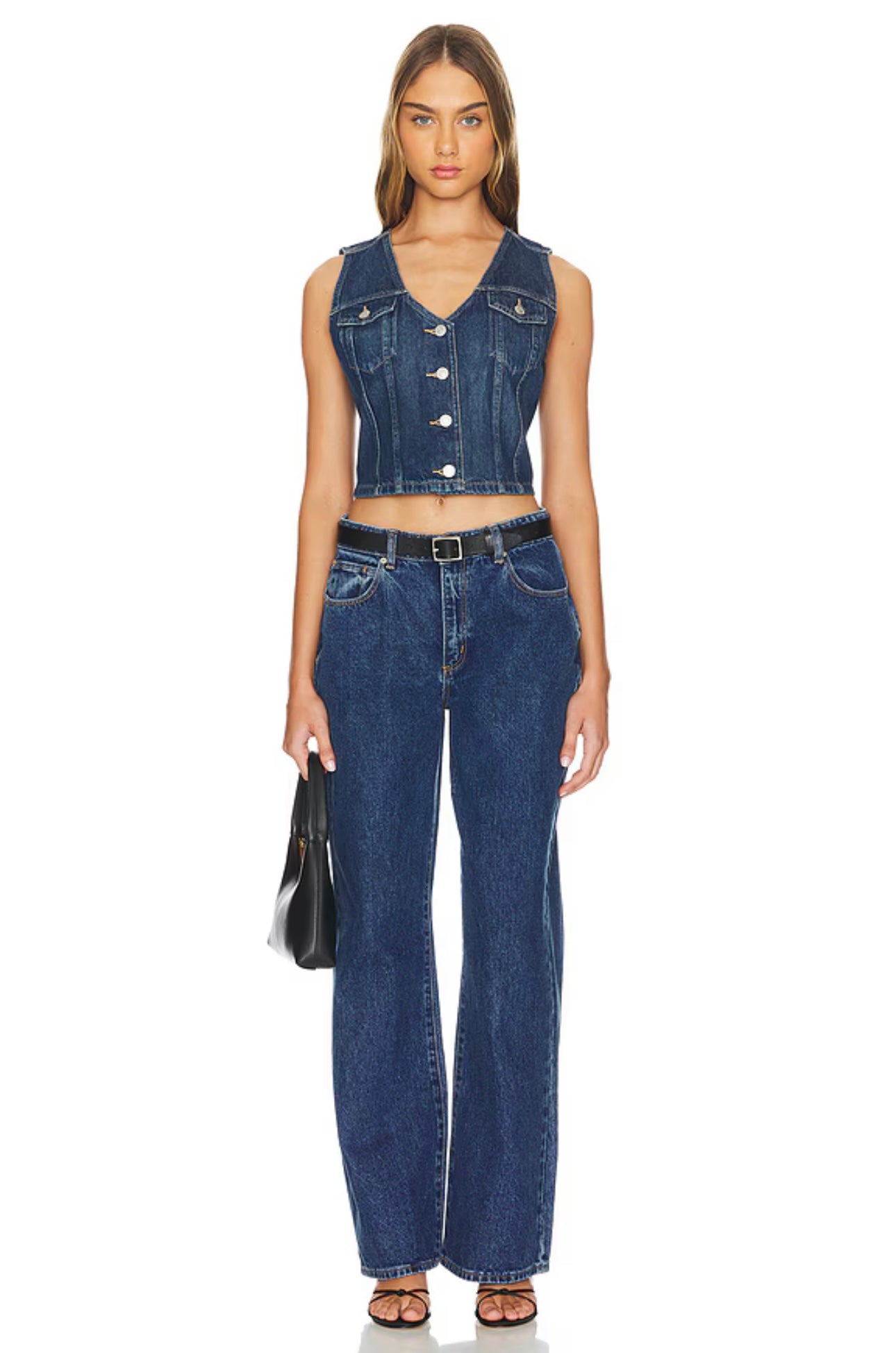 Levi's Denim Corset Top