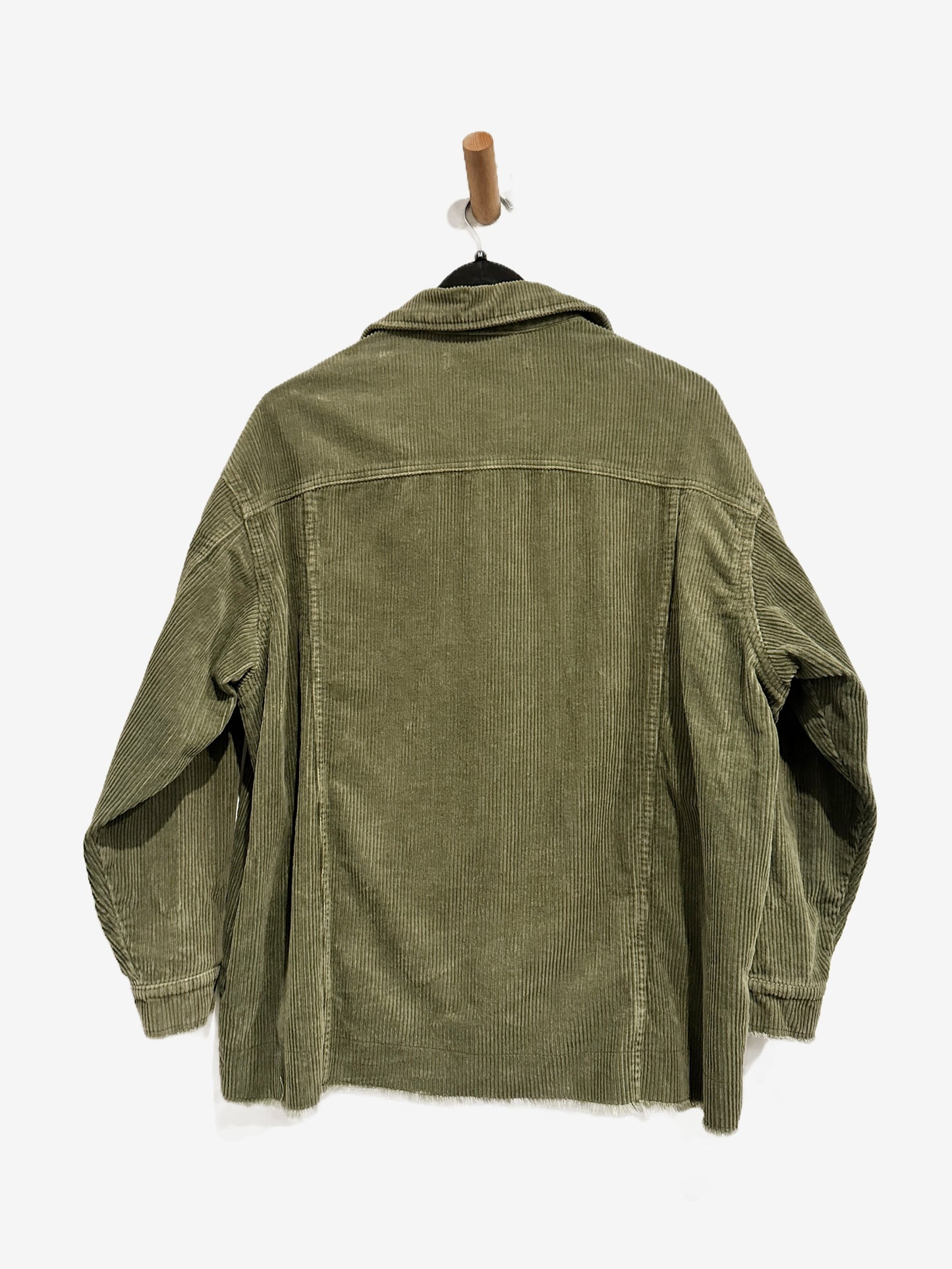 Zara Green Corduroy Shacket - Medium