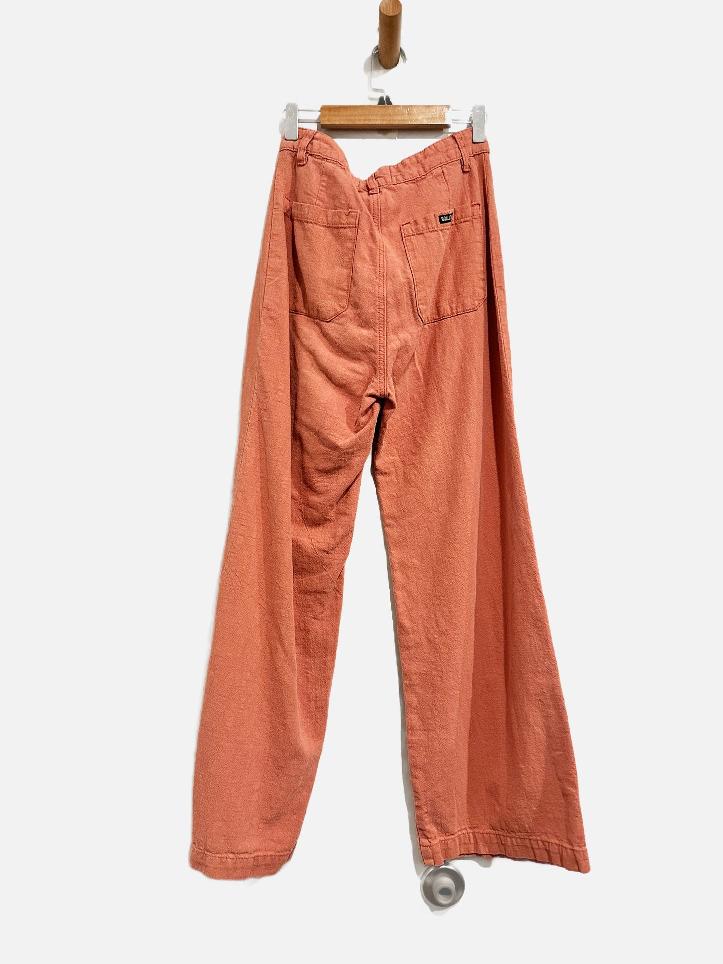 Rolla’s Faded Coral Sailor Ramie Pant - 0