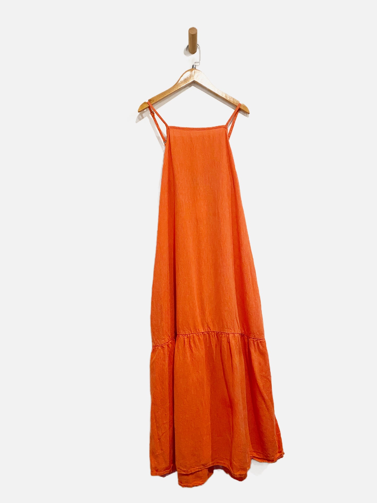 Patagonia Orange Hemp Dress - Medium
