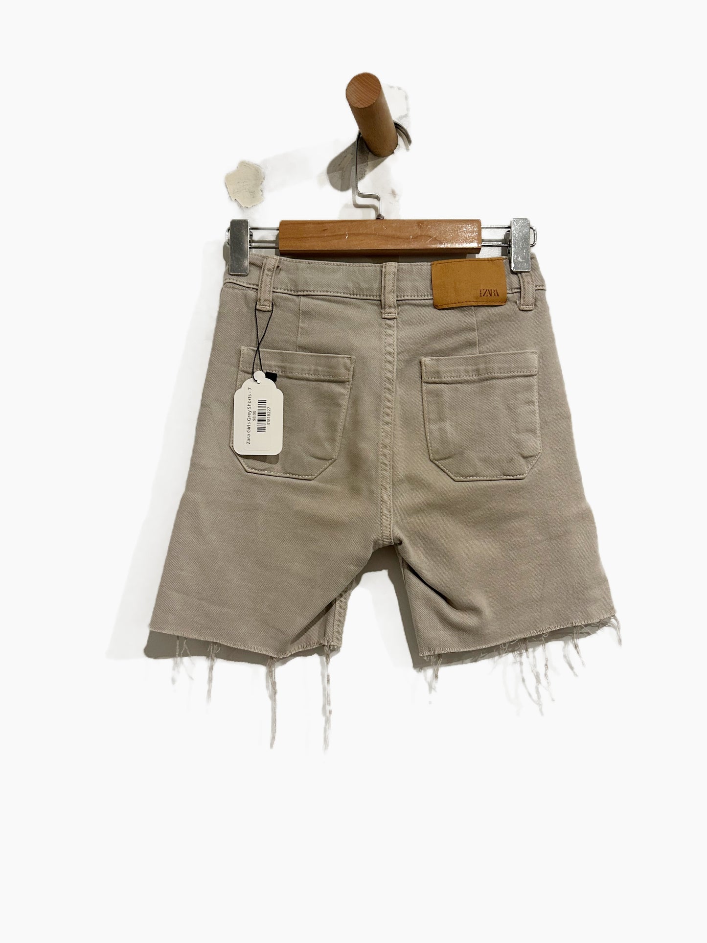 Zara Girls Grey Shorts - 7