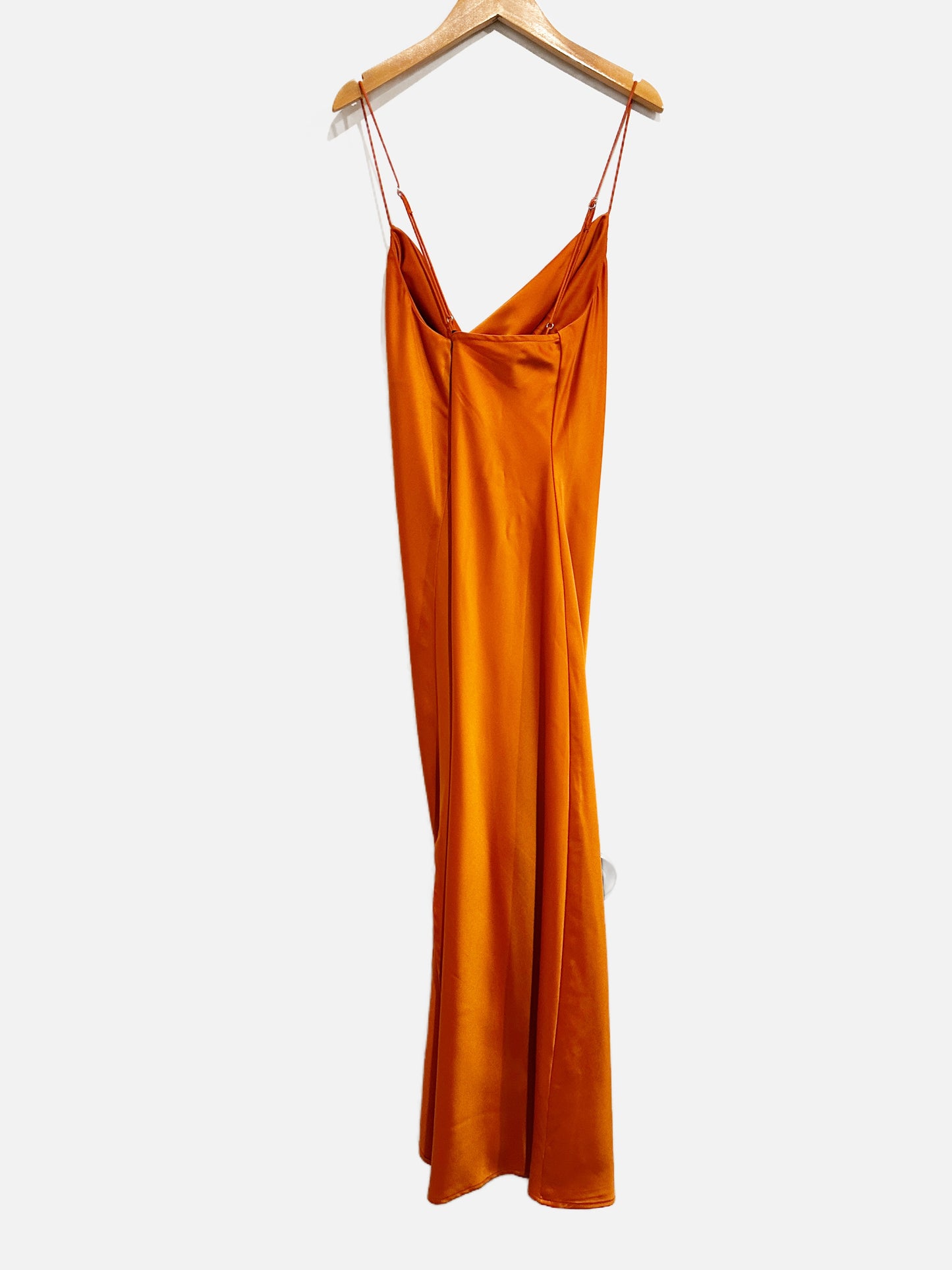 Banana Republic Orange Slip Dress - Medium