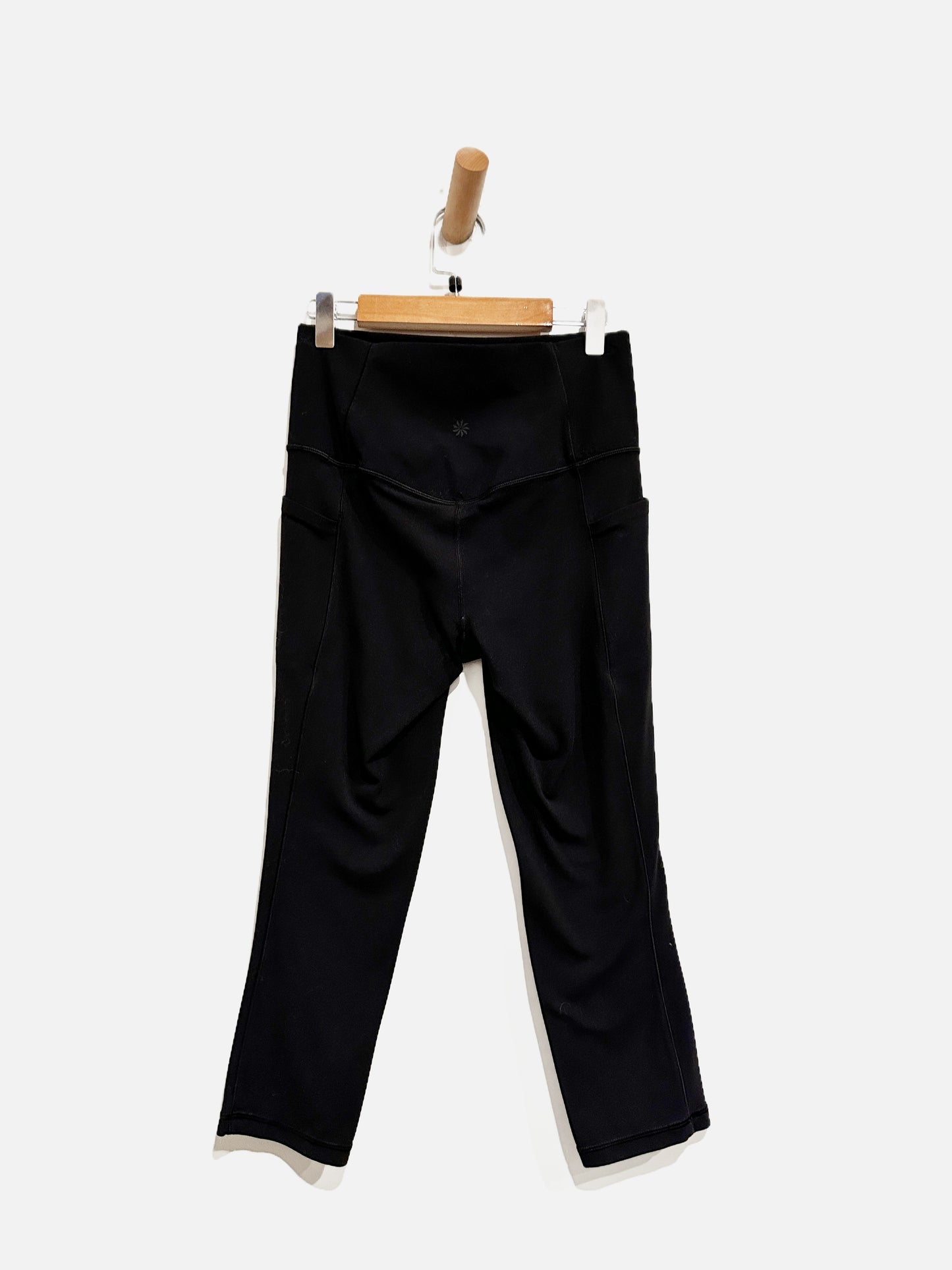 Athleta Black Salutation Stash Pocket Tights - Small