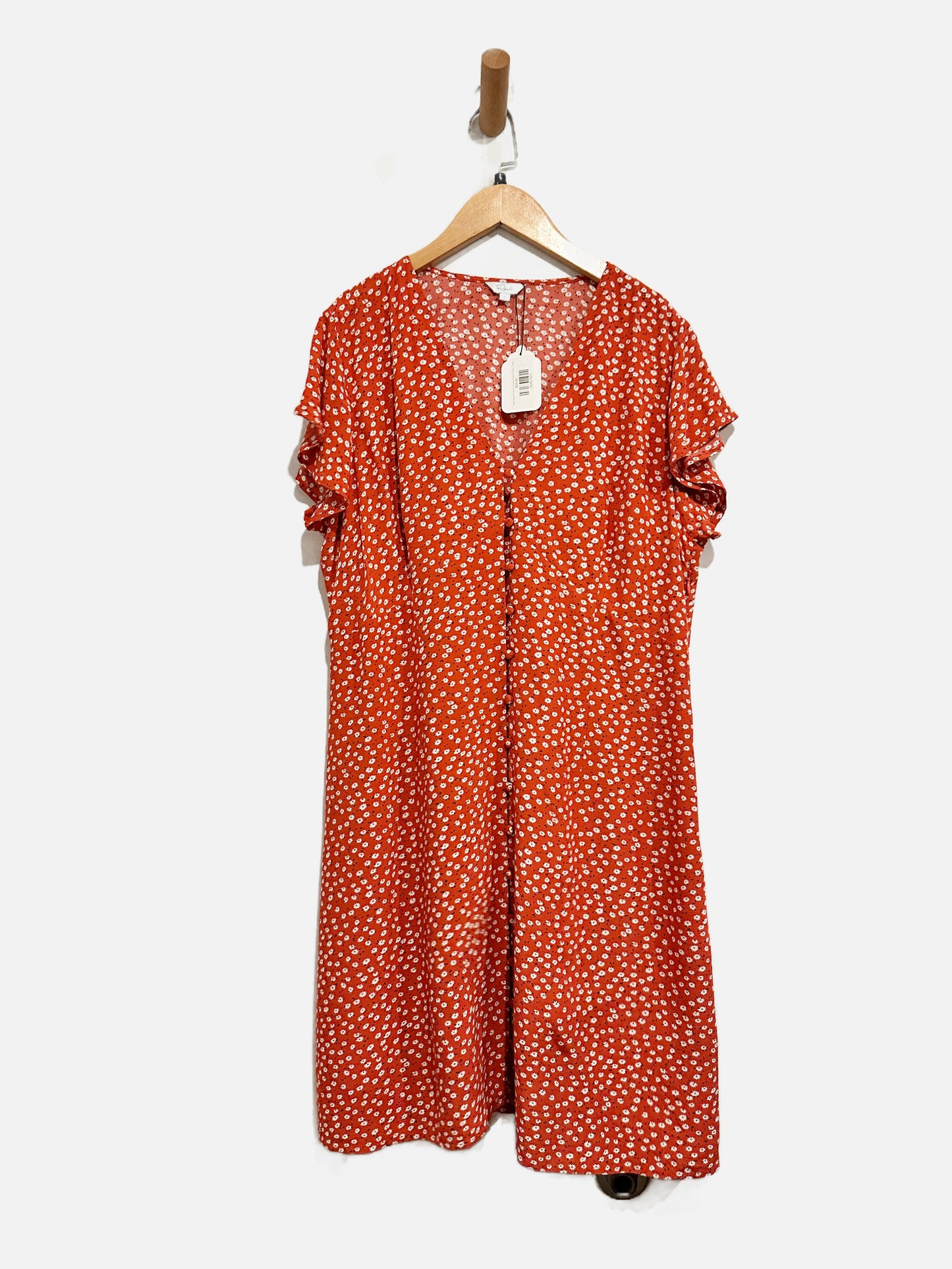 Rails Helena Carmine Daisies Dress in Pink - Large
