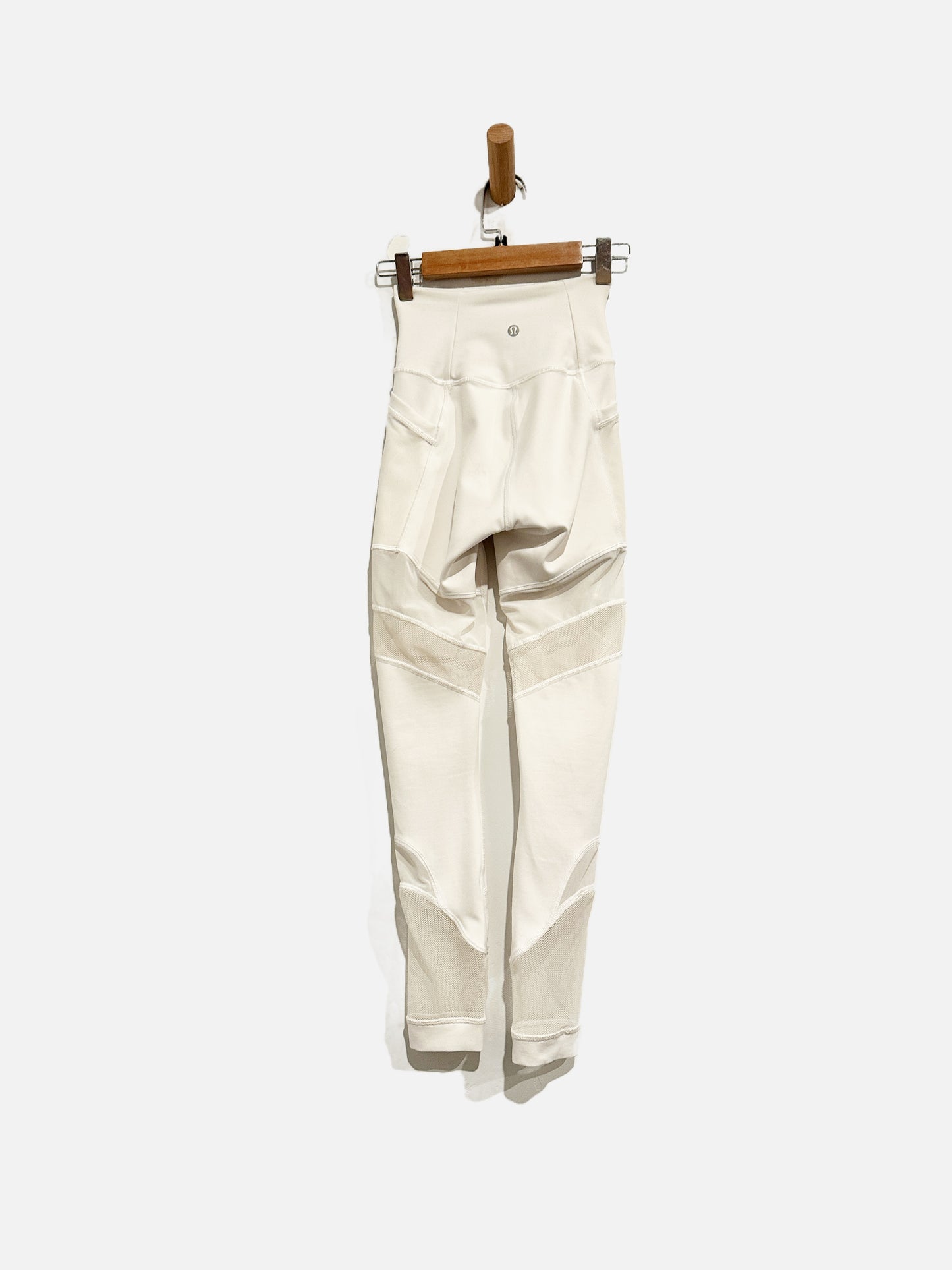 Lululemon Forget the Sweat White Leggings - 0