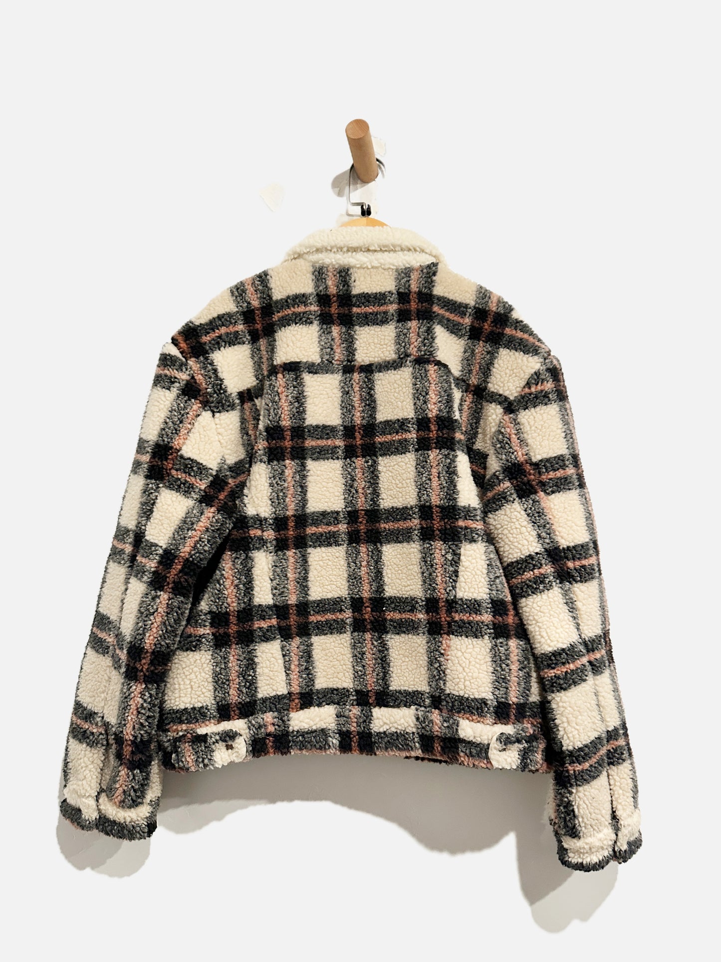 Levi’s Plaid Sherpa Jacket - Small