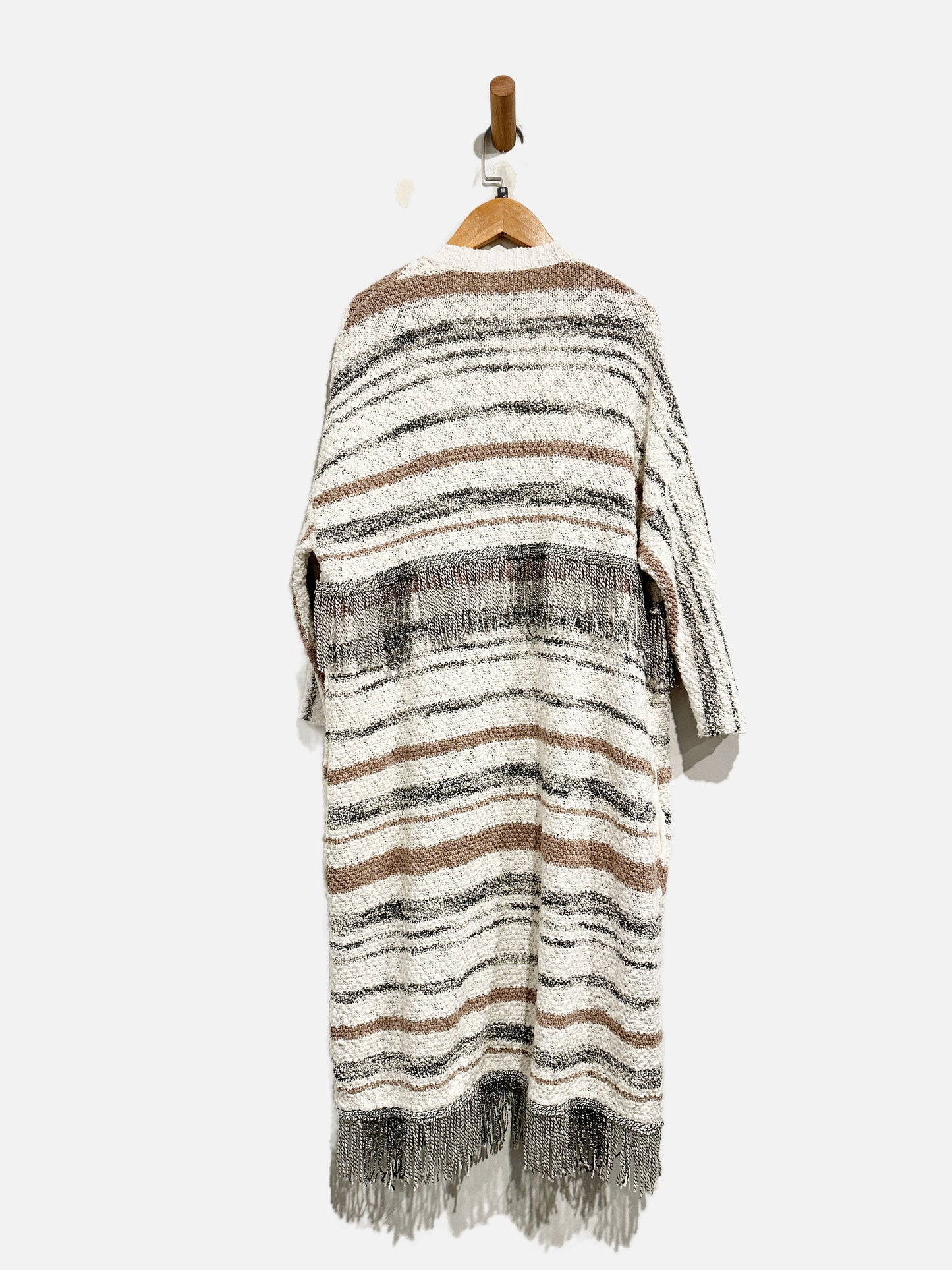 Gentle Fawn Wesley Stripe Fringe Duster - M/L