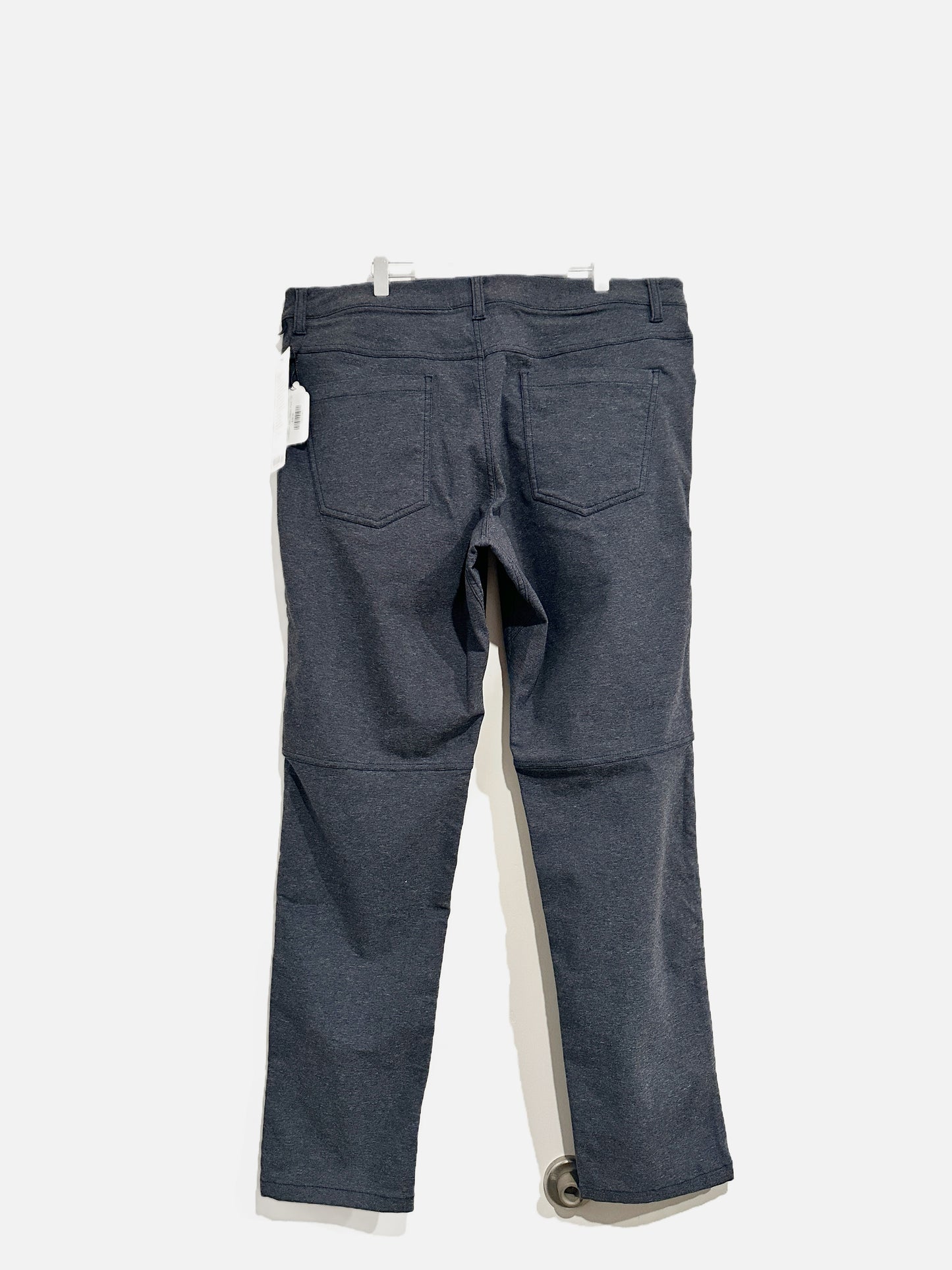 Lululemon NWT ABC Classic Pant Tech Canvas 32” in Heathered Deep Navy- 36