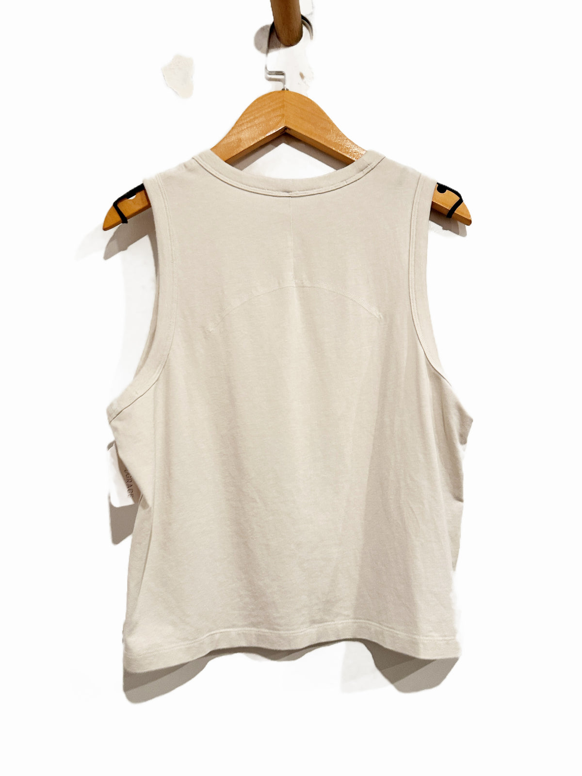 Lululemon Classic Fit Cotton Blend Tank in White