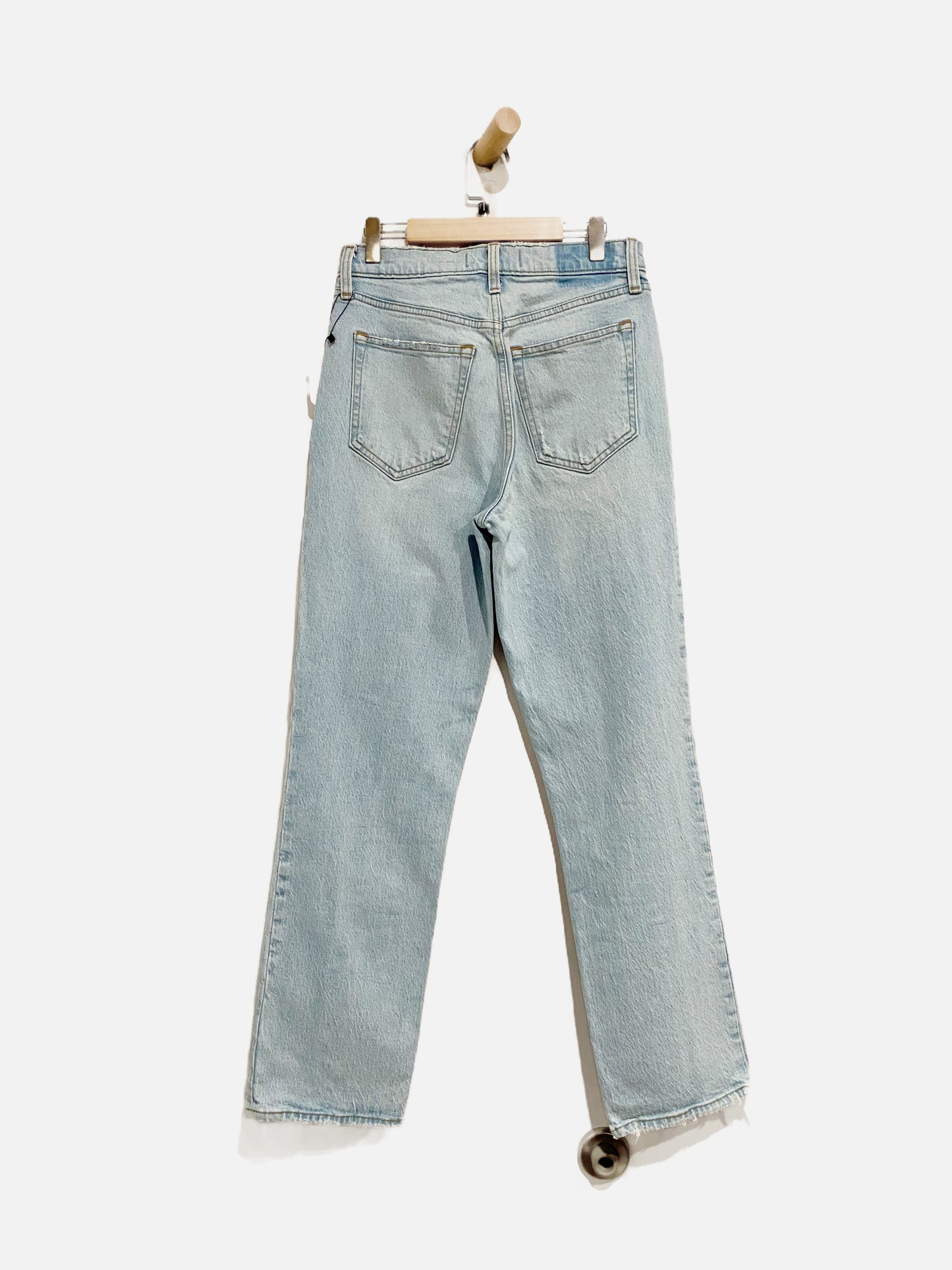 Abercrombie & Fitch Light Wash Split Hem Jeans - 27