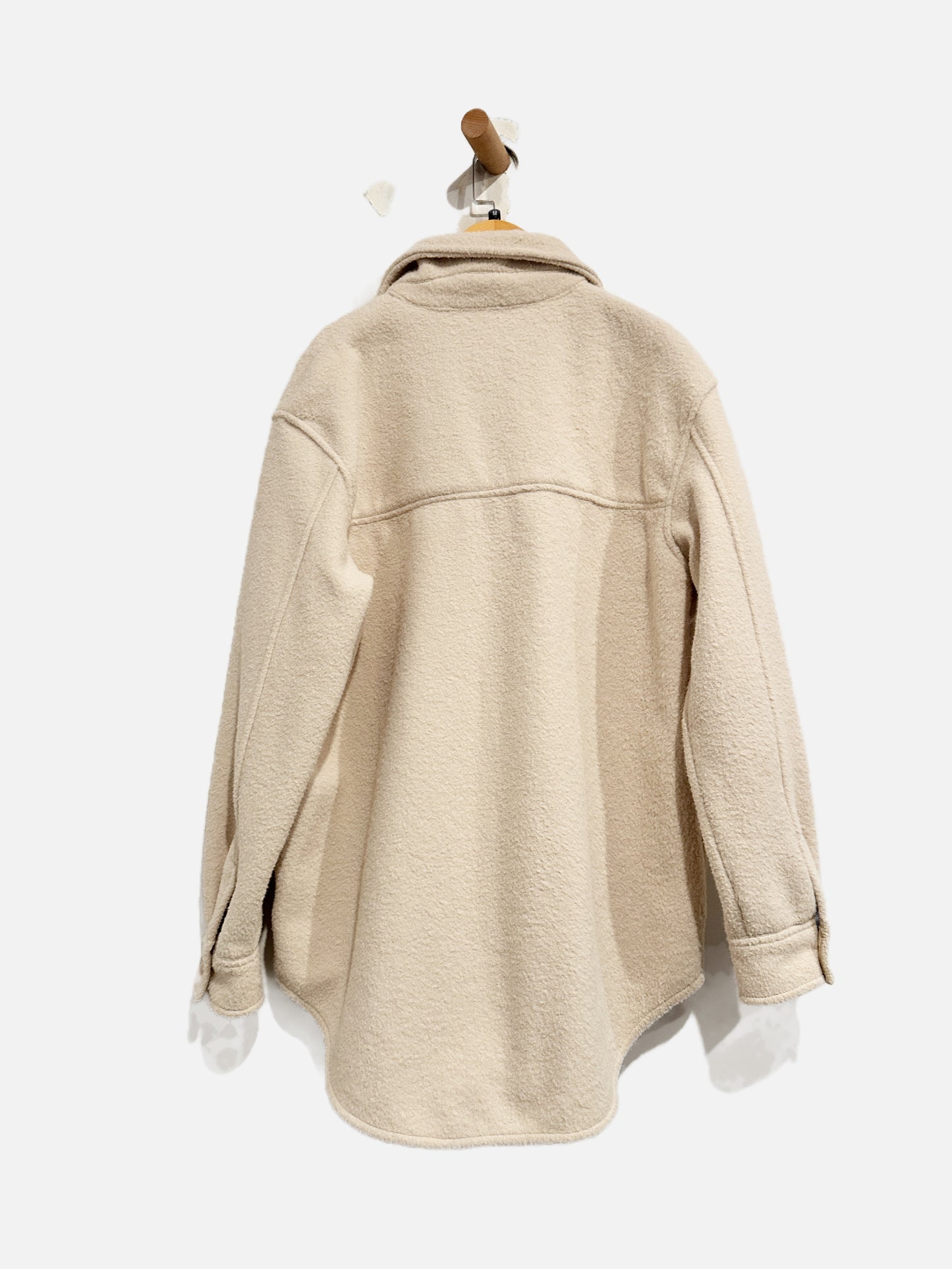 Joie Cream Shacket - Medium