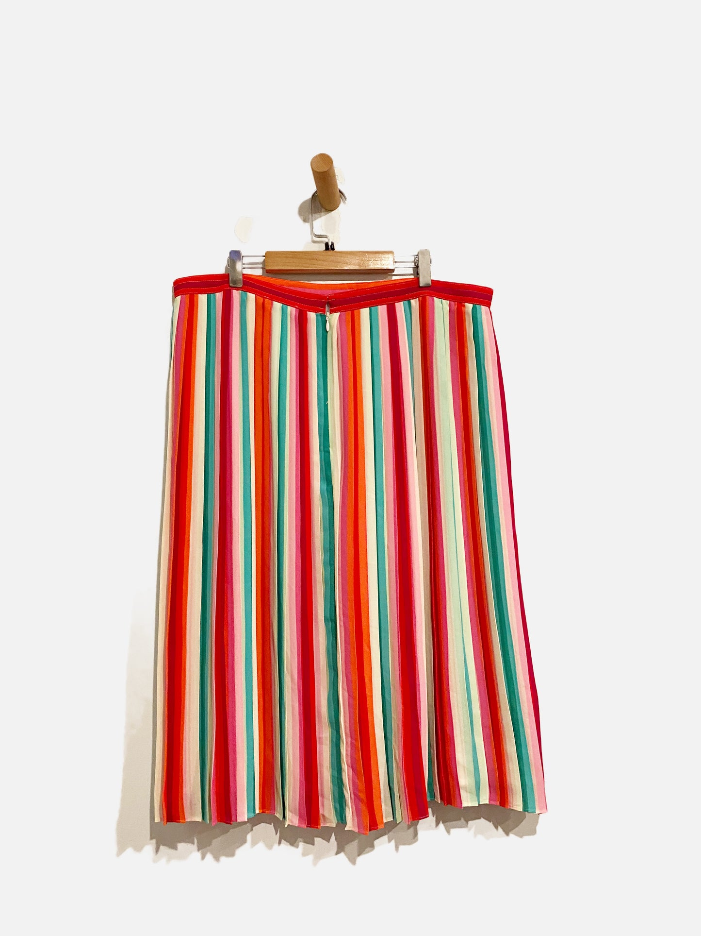 J.Crew NWT Multicolor Pleated Skirt - 14