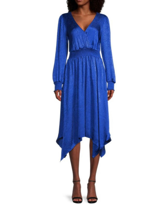 Michael Kors Royal Blue Maxi Dress- Small