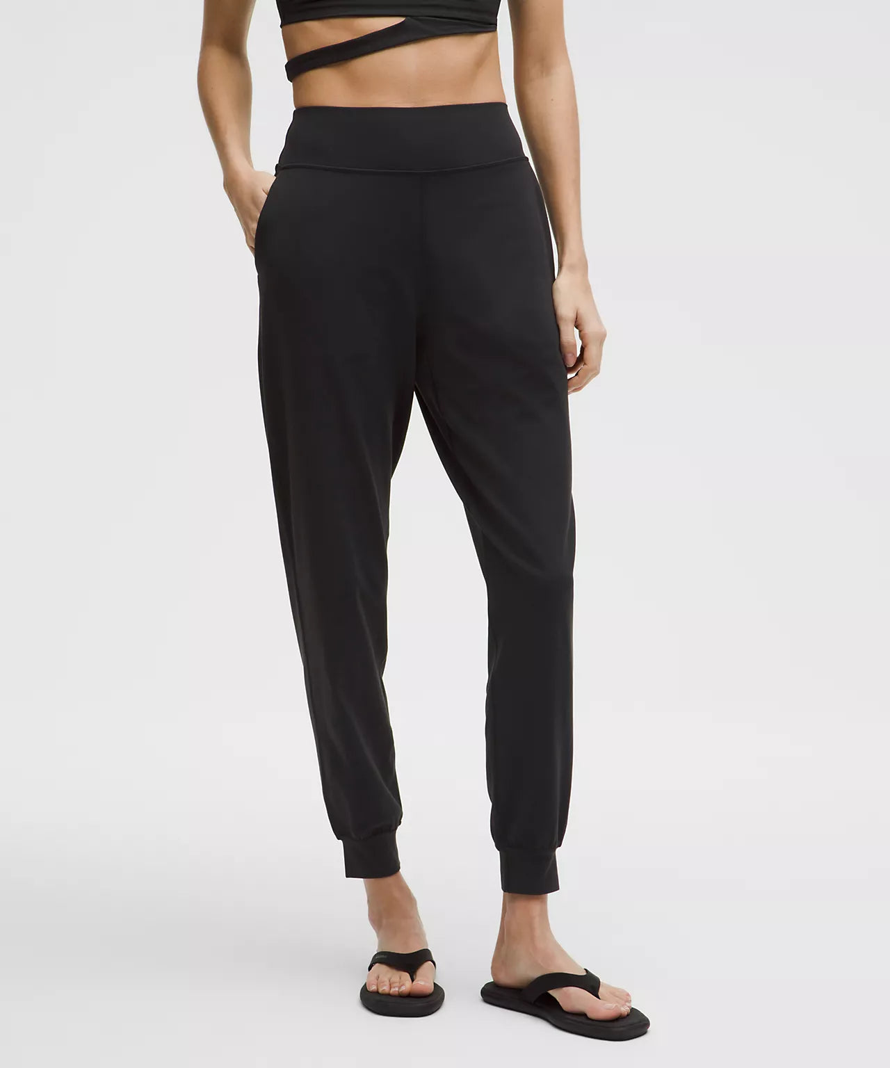 Lululemon Align High Rise Black Joggers - 6