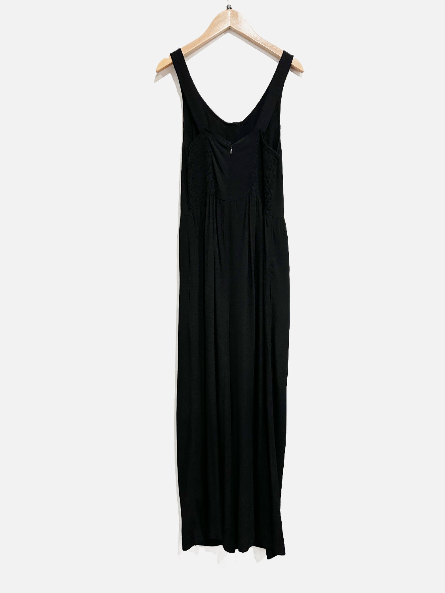 Madewell Black Button Front Jumpsuit - 00