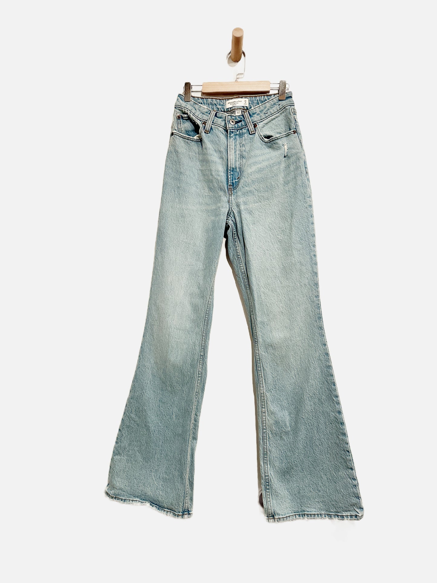 Abercrombie & Fitch the Vintage High Rise Flare Jeans - 25