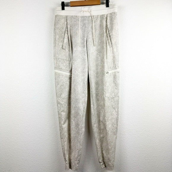 Athleta Venture Printed Pant in Viper Gray Size 2