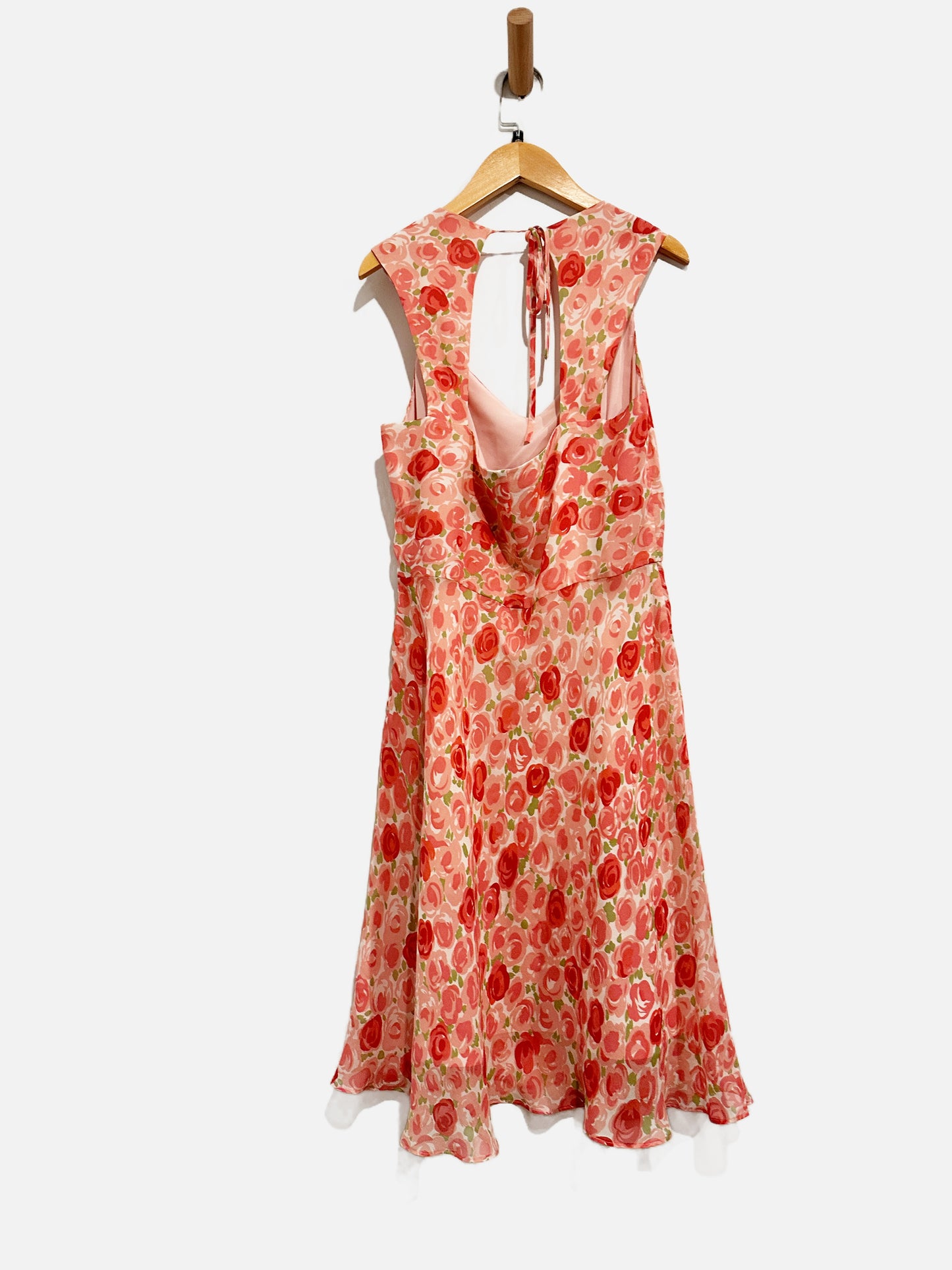 Ann Taylor Loft Pink Floral Mini Dress - 10P