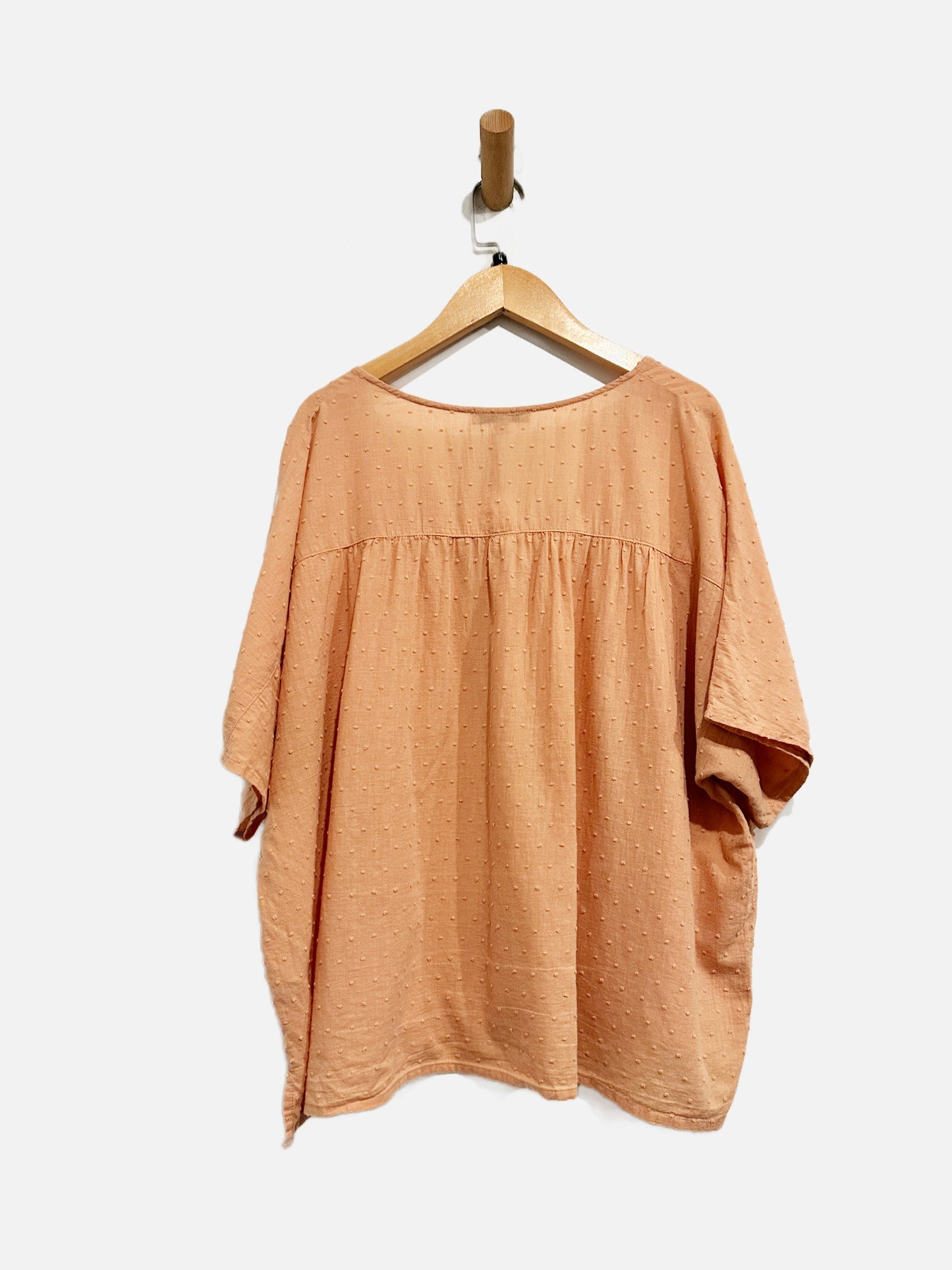 Madewell Coral Blouse - Large