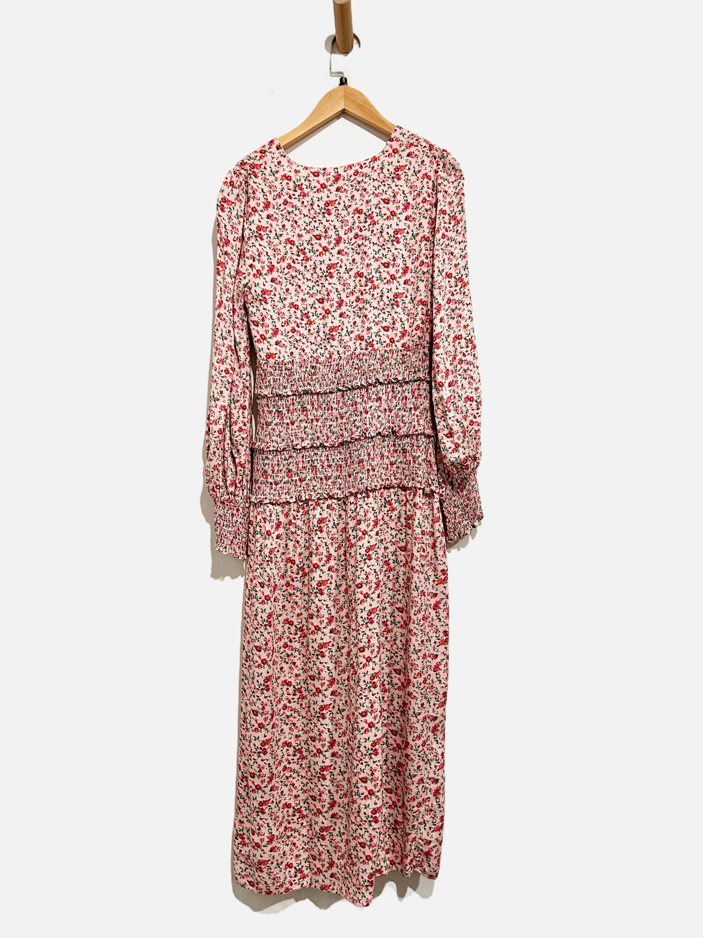 AFRM Pink Floral Maxi Dress - Small