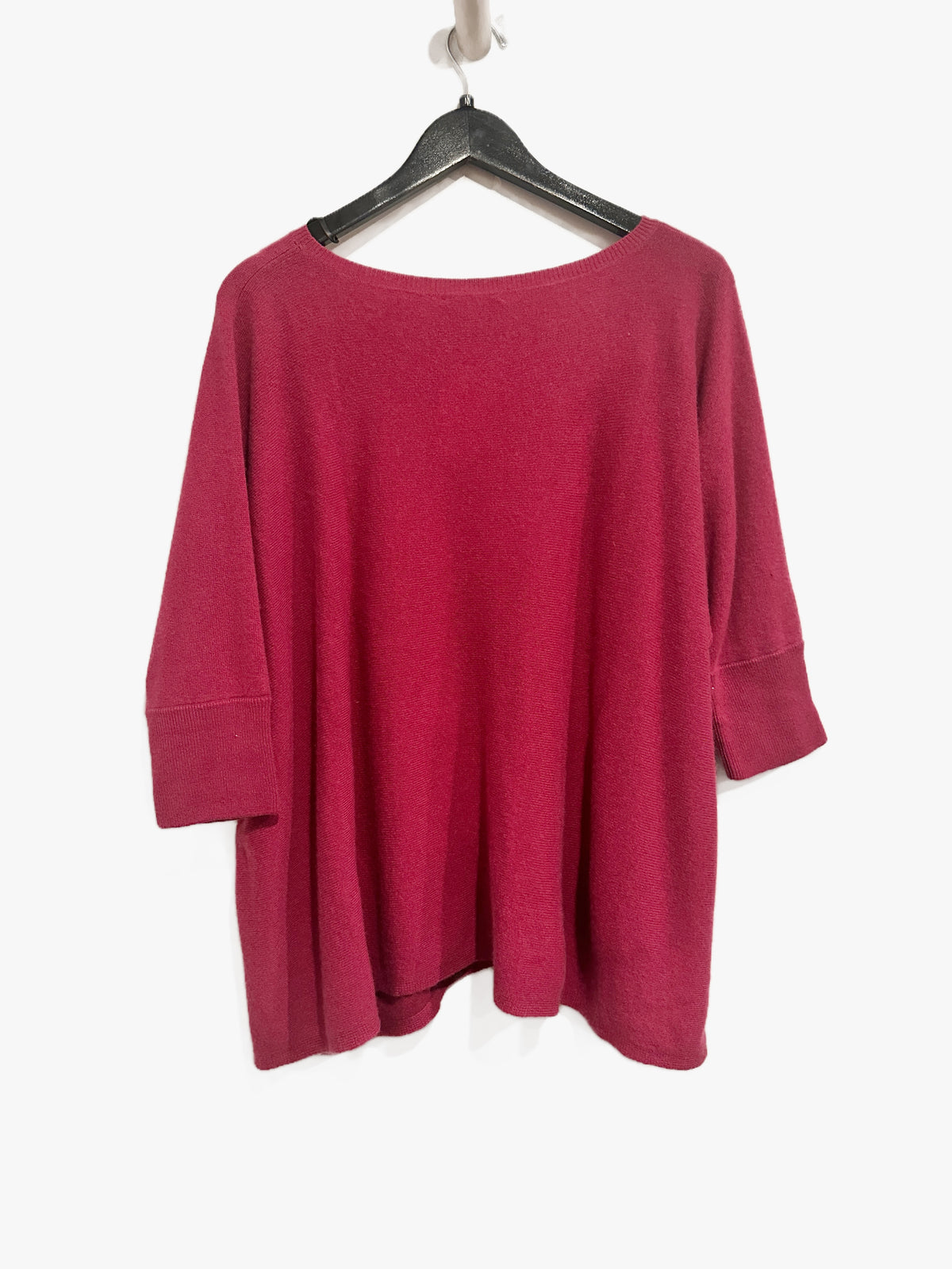 Garnet Hill Pink Cashmere Sweater - Medium
