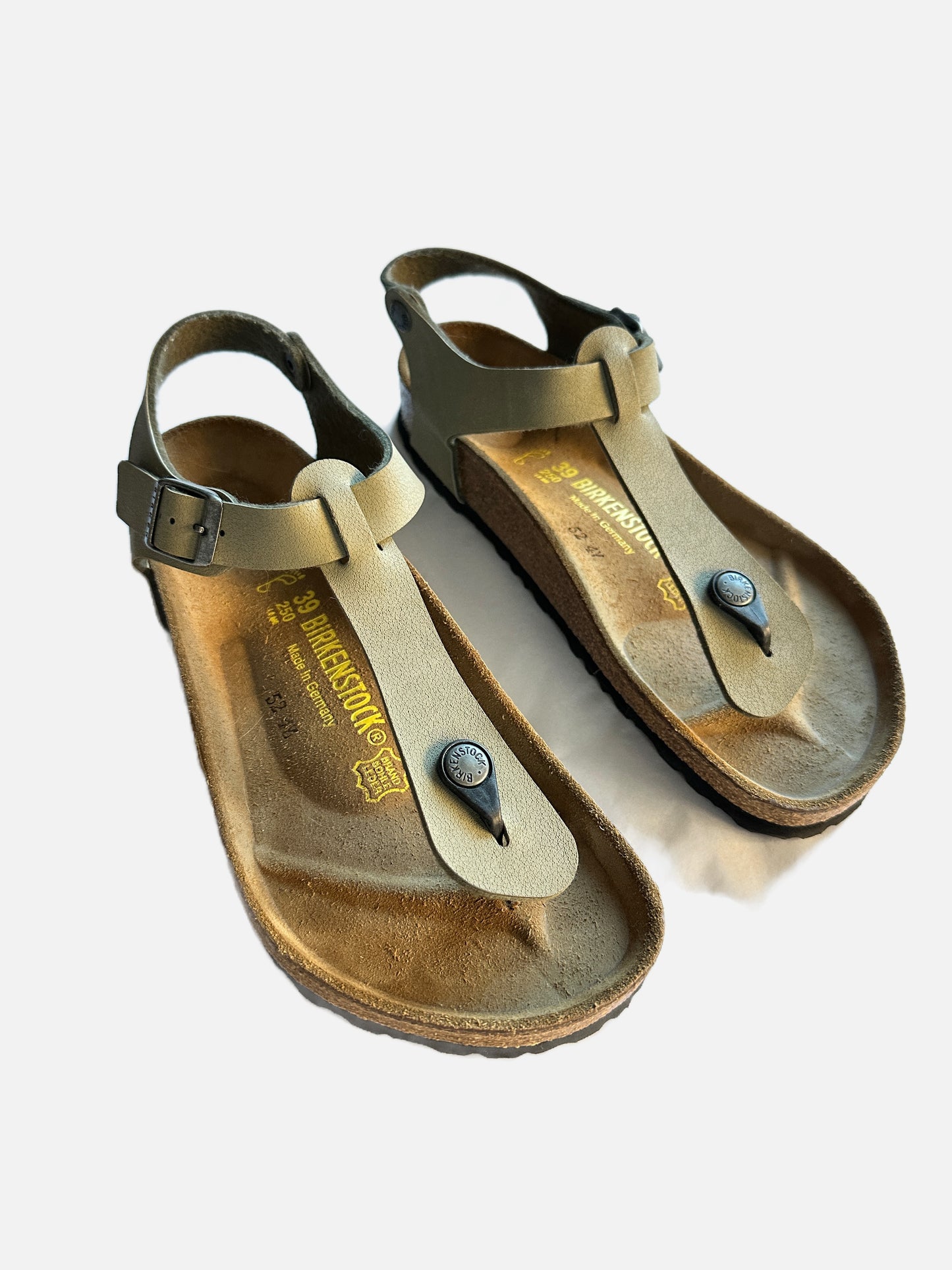 Birkenstock Kairo Green Thong Sandal - 39