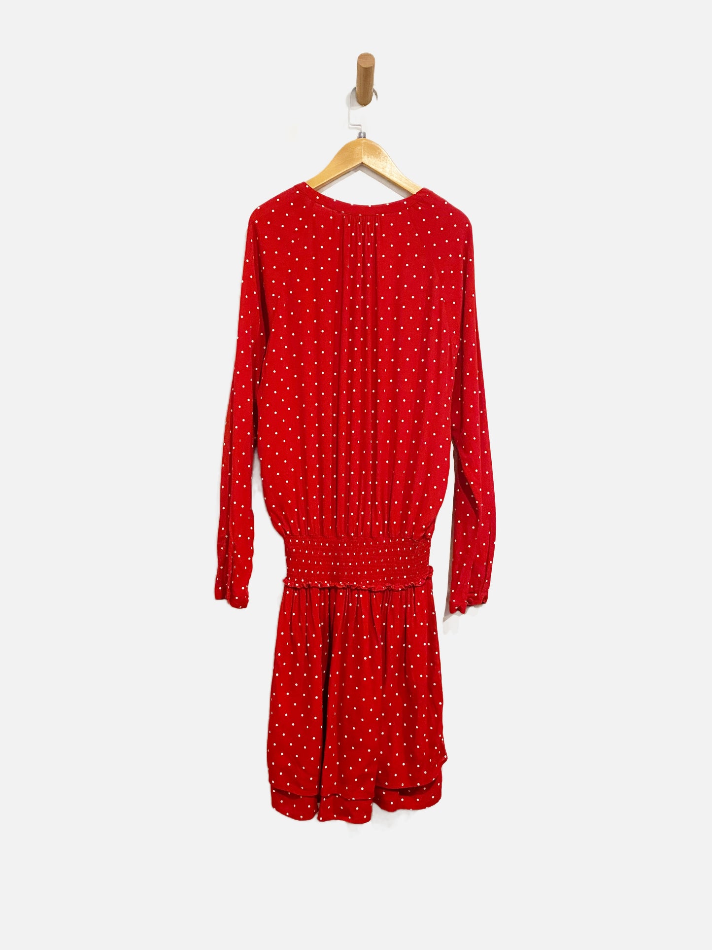 Rails Jasmine Scarlett White Mini Dots Dress - Medium