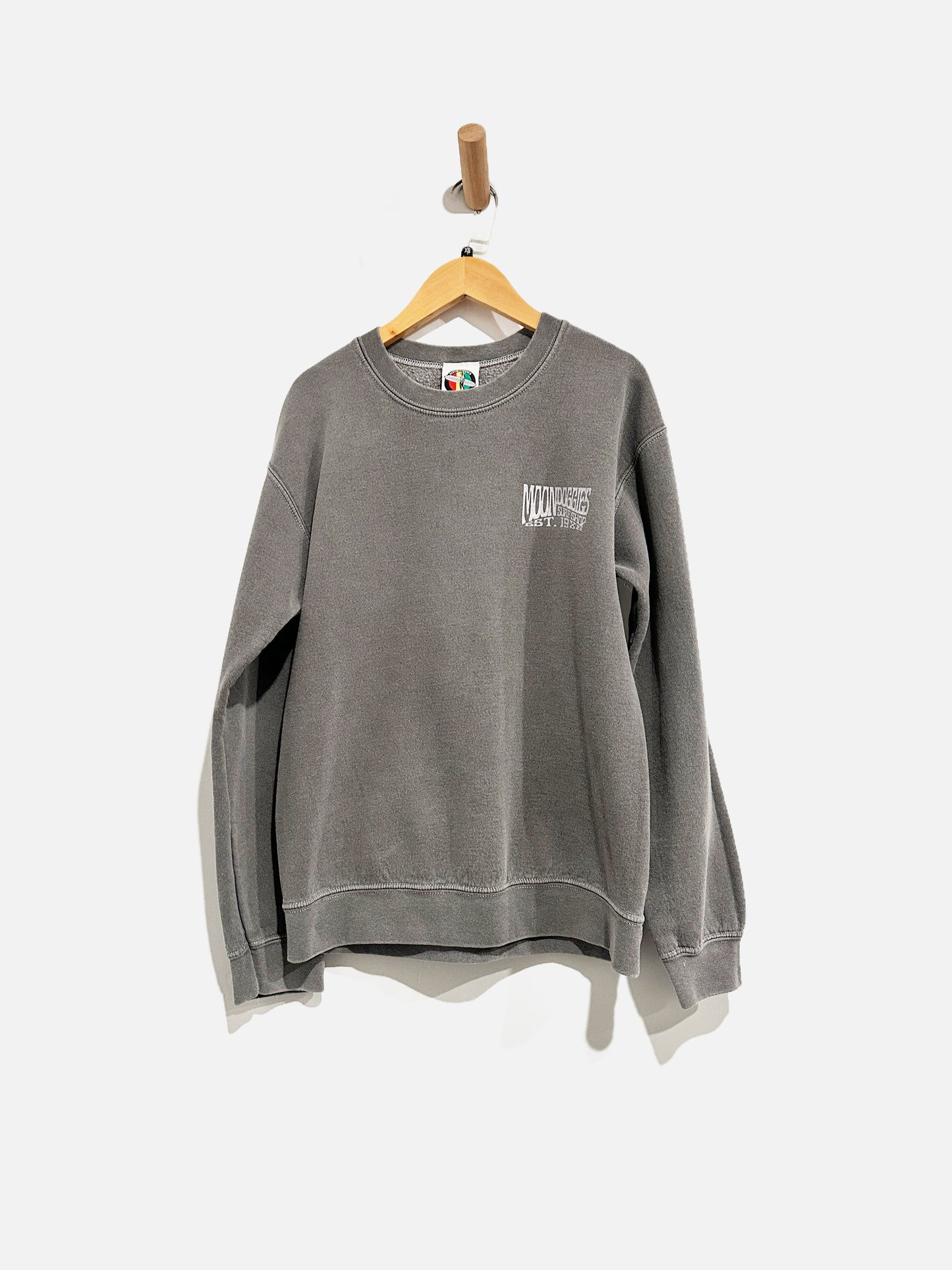 Moondoggies Gray Graphic Sweatshirt - XS