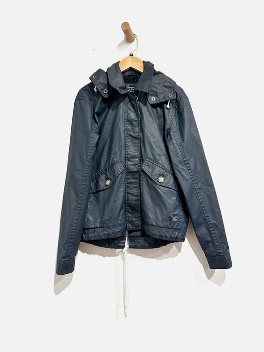 Abercrombie & Fitch NWT Navy Rain Jacket - XS