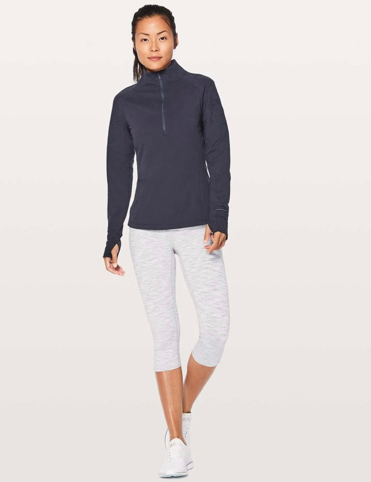 Lululemon Navy Toasty Tech Half Zip - 8