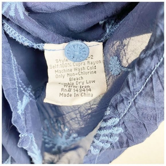 Johnny Was Celestin Ceres Tunic Size Small